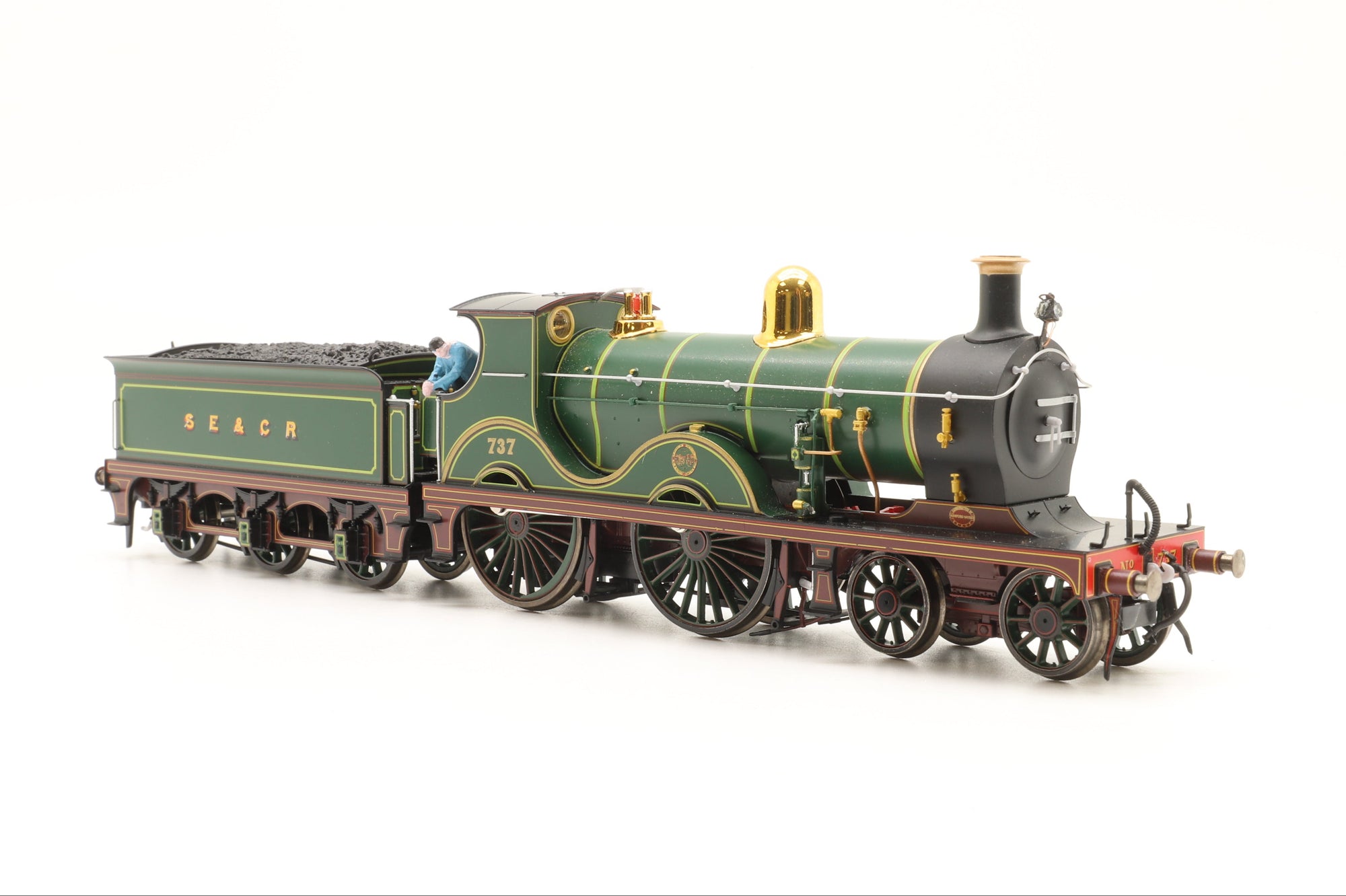 Dapol/Locomotion OO 4S-027-NRM02 D Class SECR '737' Museum Preserved  Semi Gloss Finish, NRM Excl., DCC Fitted