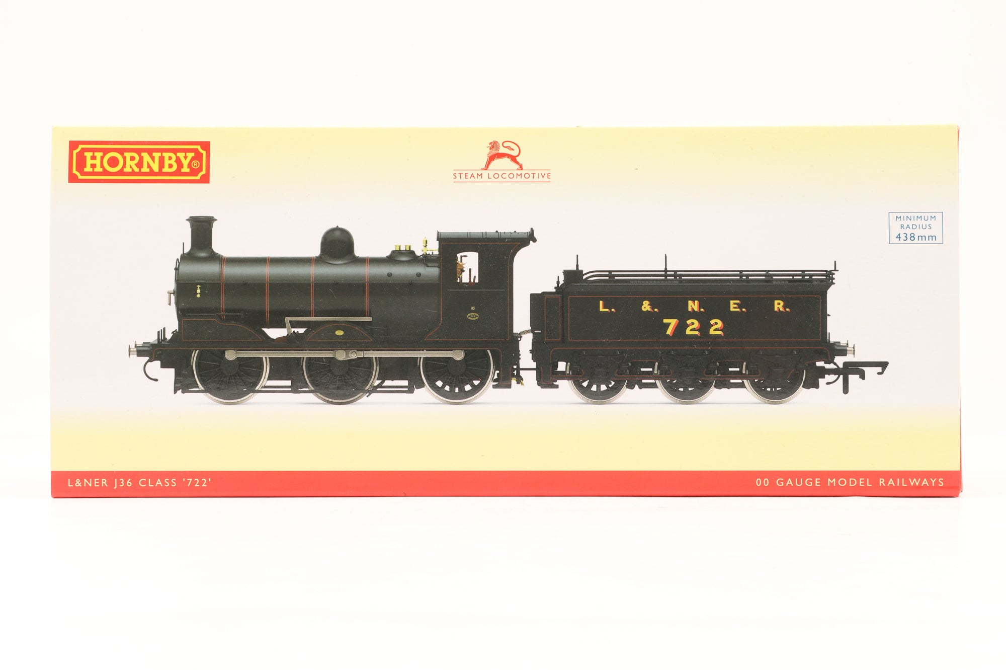 Hornby OO R3621 Class J36 No.722 in Lined LNER Black