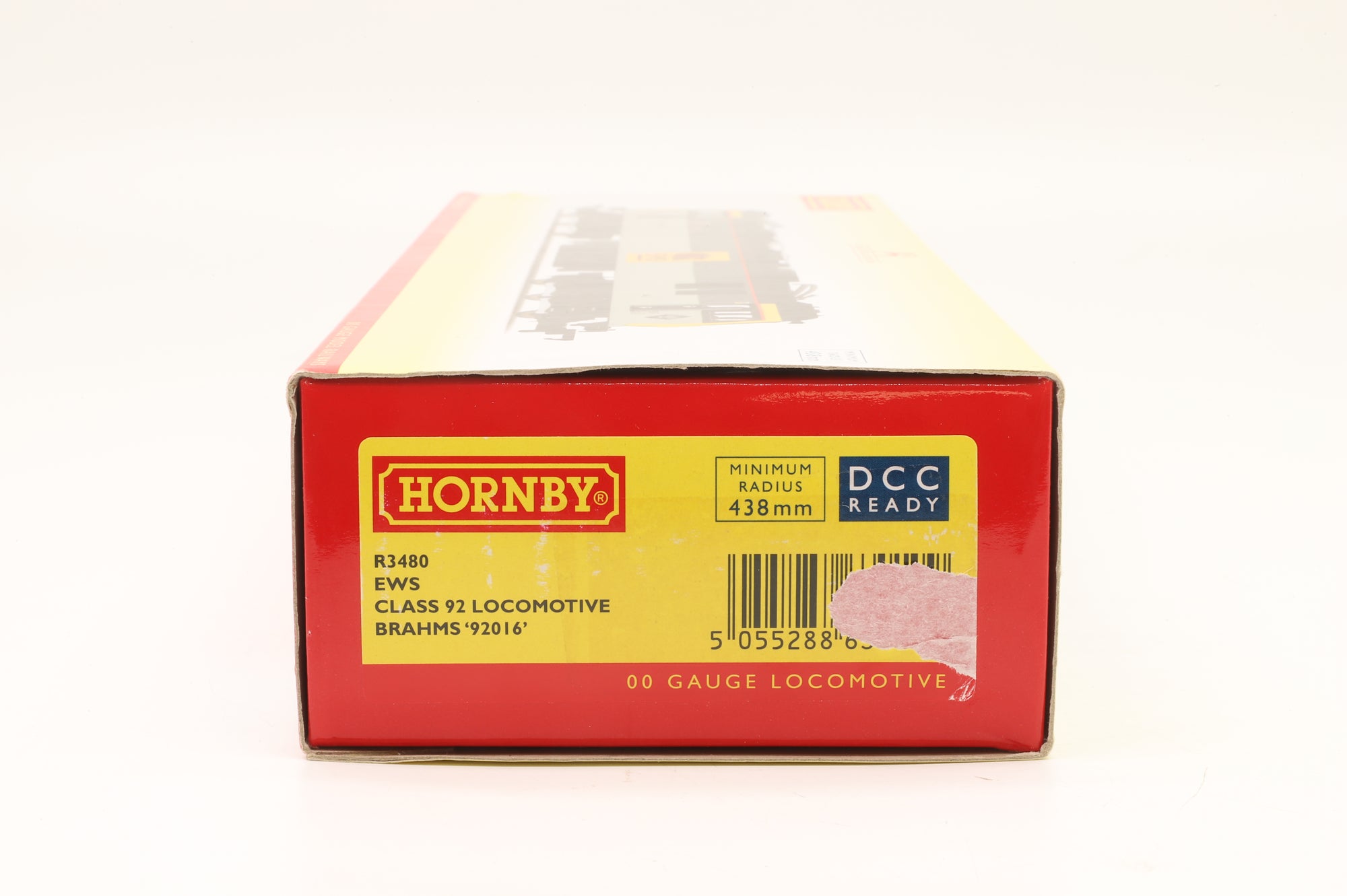 Hornby OO R3480 Class 92 '92016' 'Brahms' EWS DCC Fitted