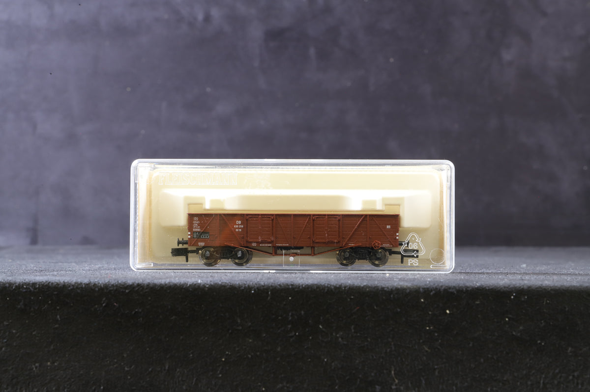 Fleischmann N 8263 Rake Of 6 High Sided Wagons