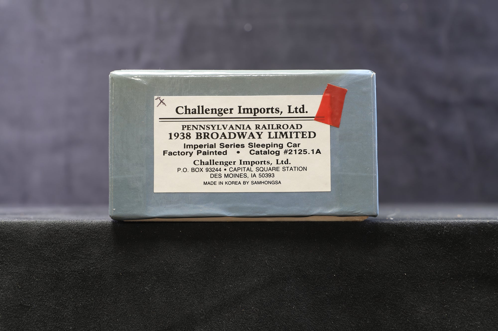 Challenger Imports HO Brass Rake Of 9 Pennsylvania Railroad 1938 Broadway Limited