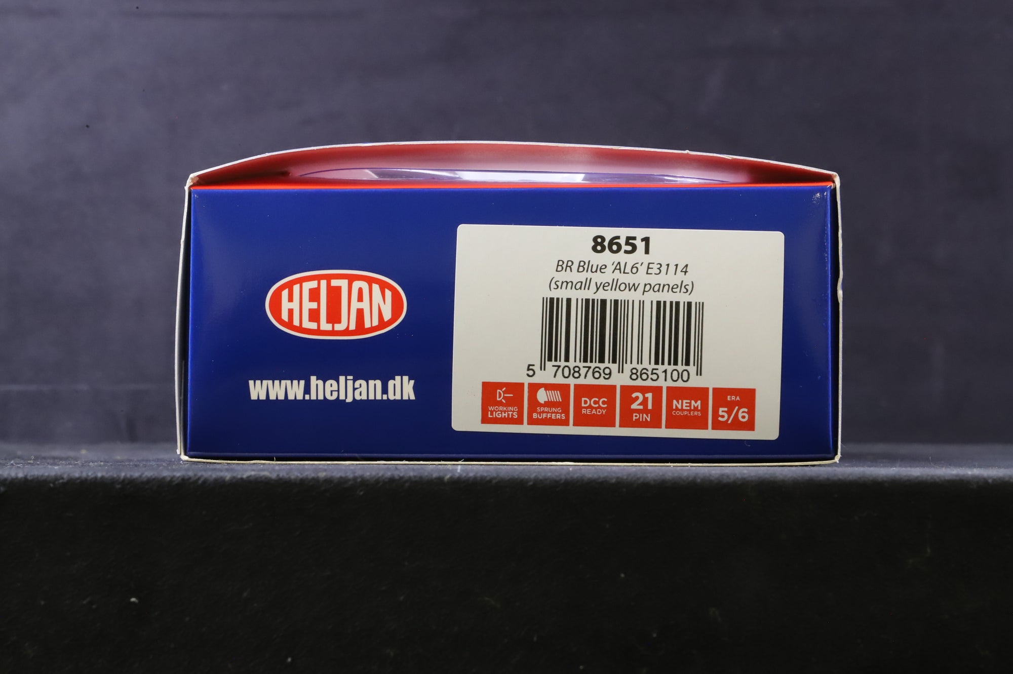 Heljan OO 8651 Class 86/0 'E3114' BR Blue SYP