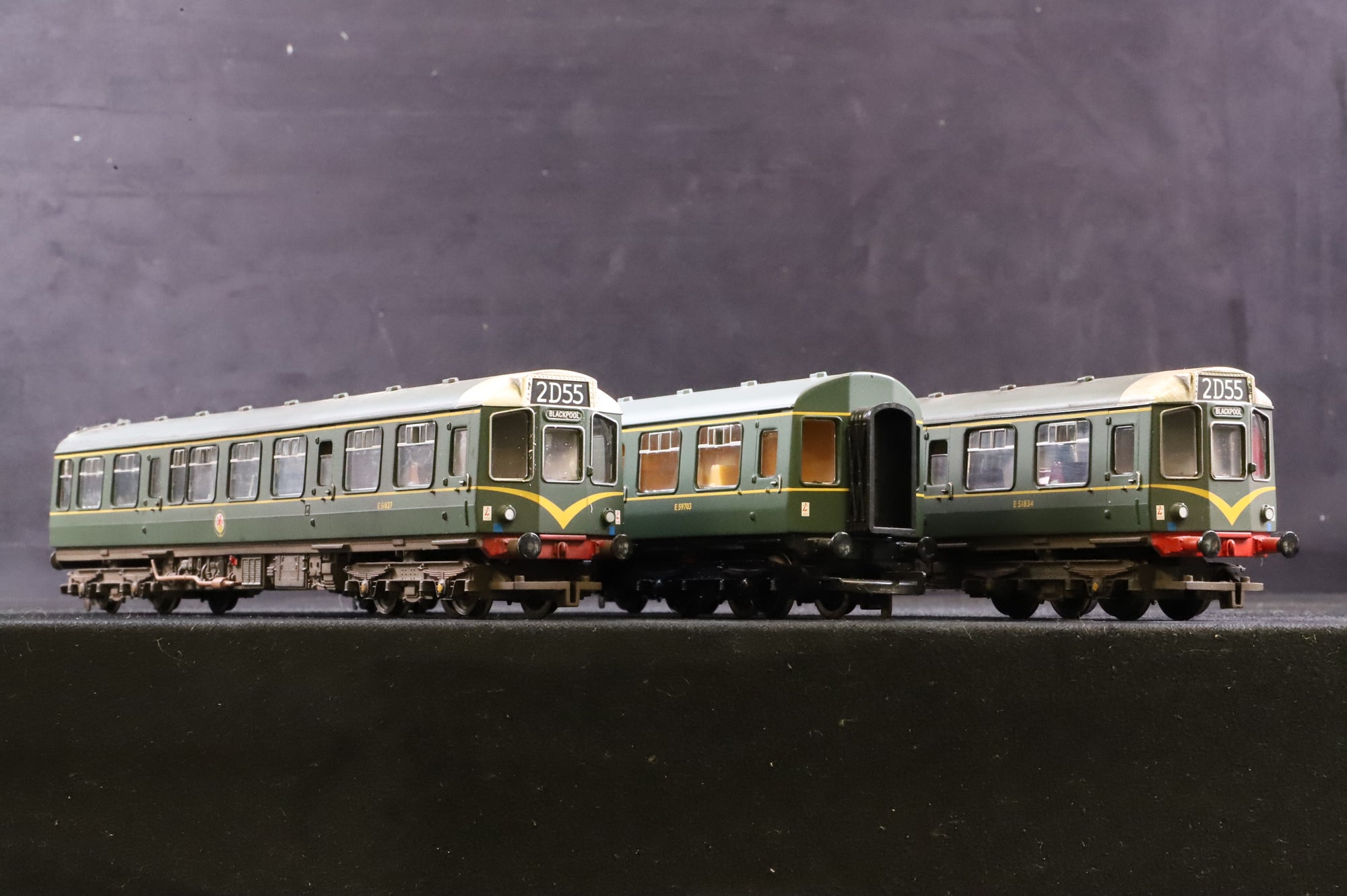 Hornby OO R 3397B BR Class 110 3 Car DMU Weathered DCC Fitted