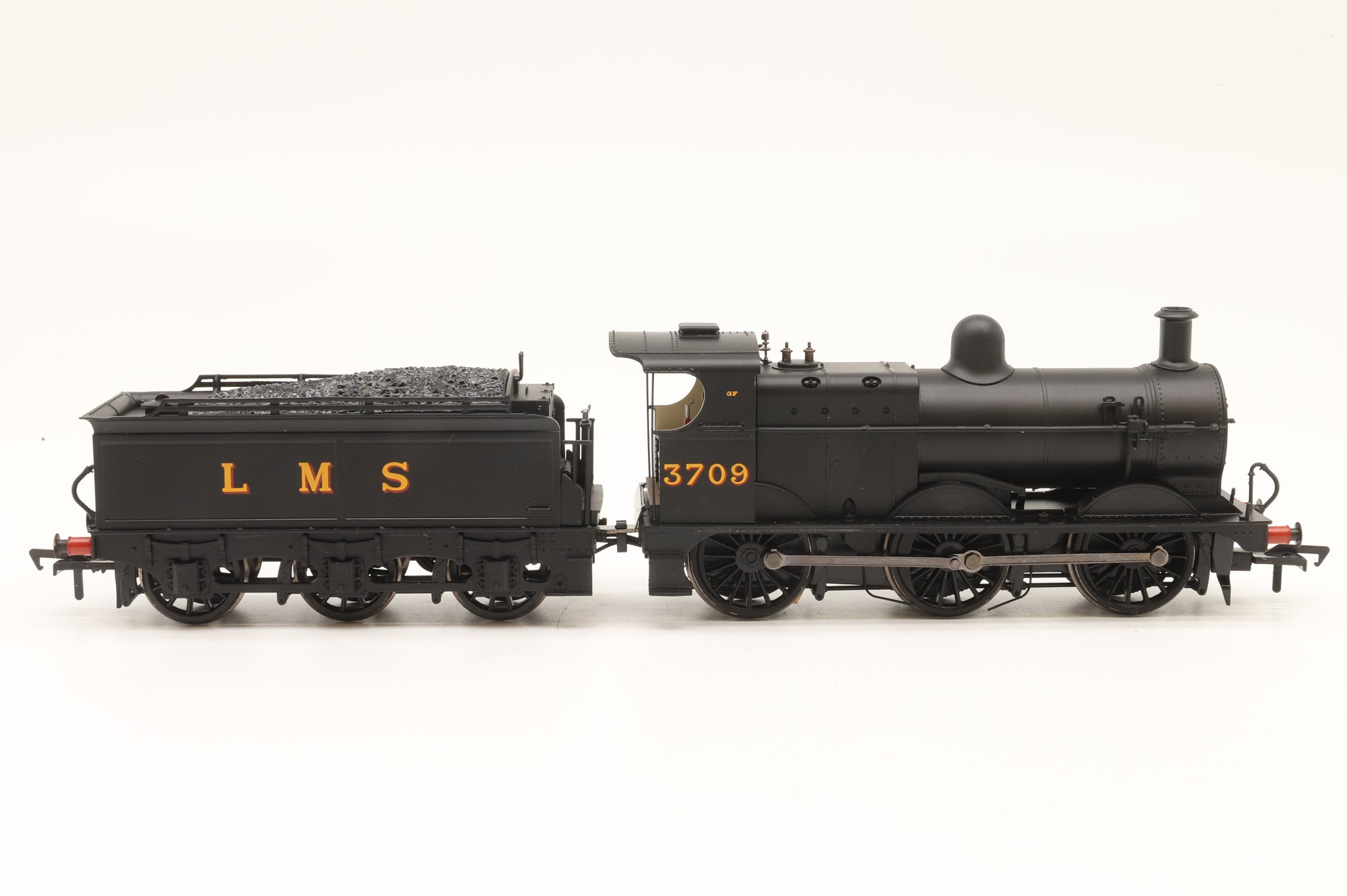 Bachmann OO 31-627A Class 3F '3709' LMS Black, DCC Fitted