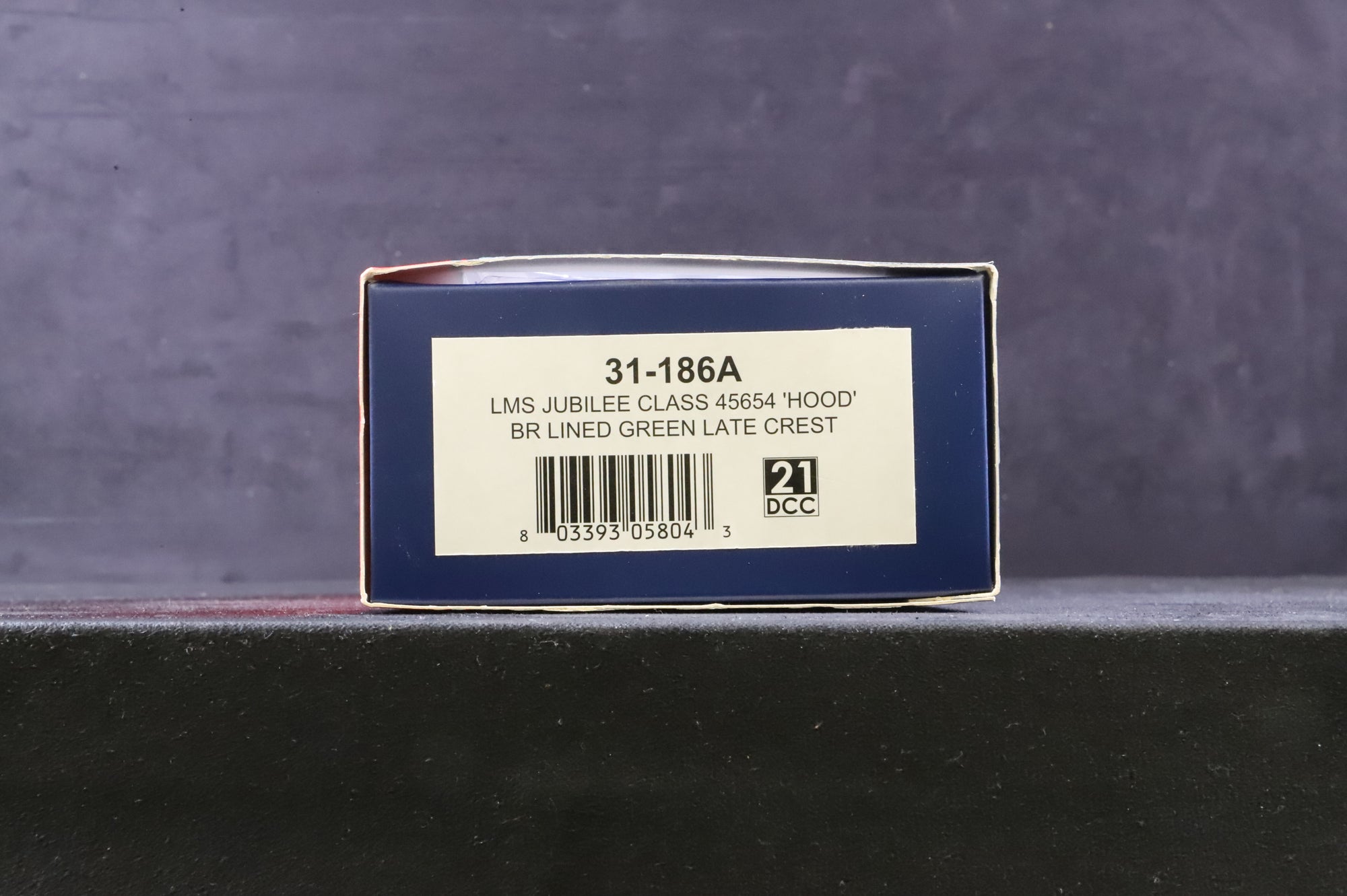 Bachmann OO 31-186A Jubilee Class '45654' 'Hood' BR Lined Green L/C Weathered DCC Sound