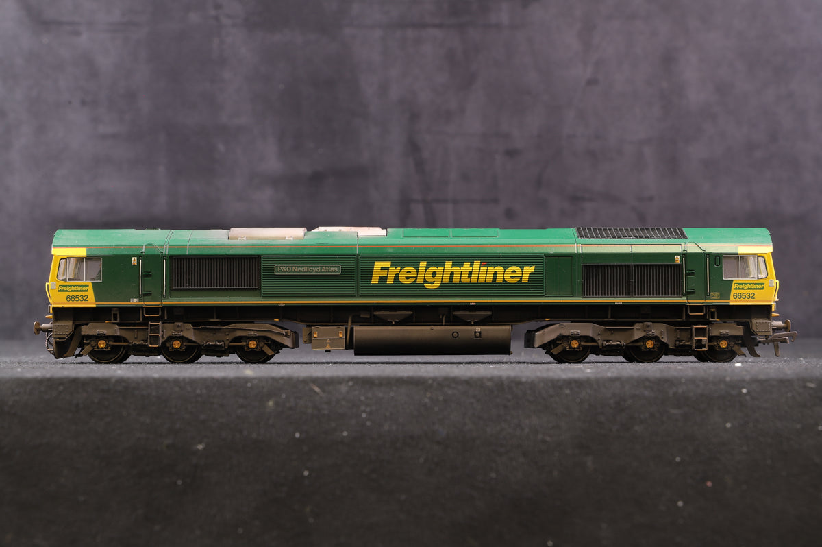 Bachmann OO 32-732 Class 66 &#39;66532&#39; &#39;P&amp;O Nedlloyd Atlas&#39; Freightliner