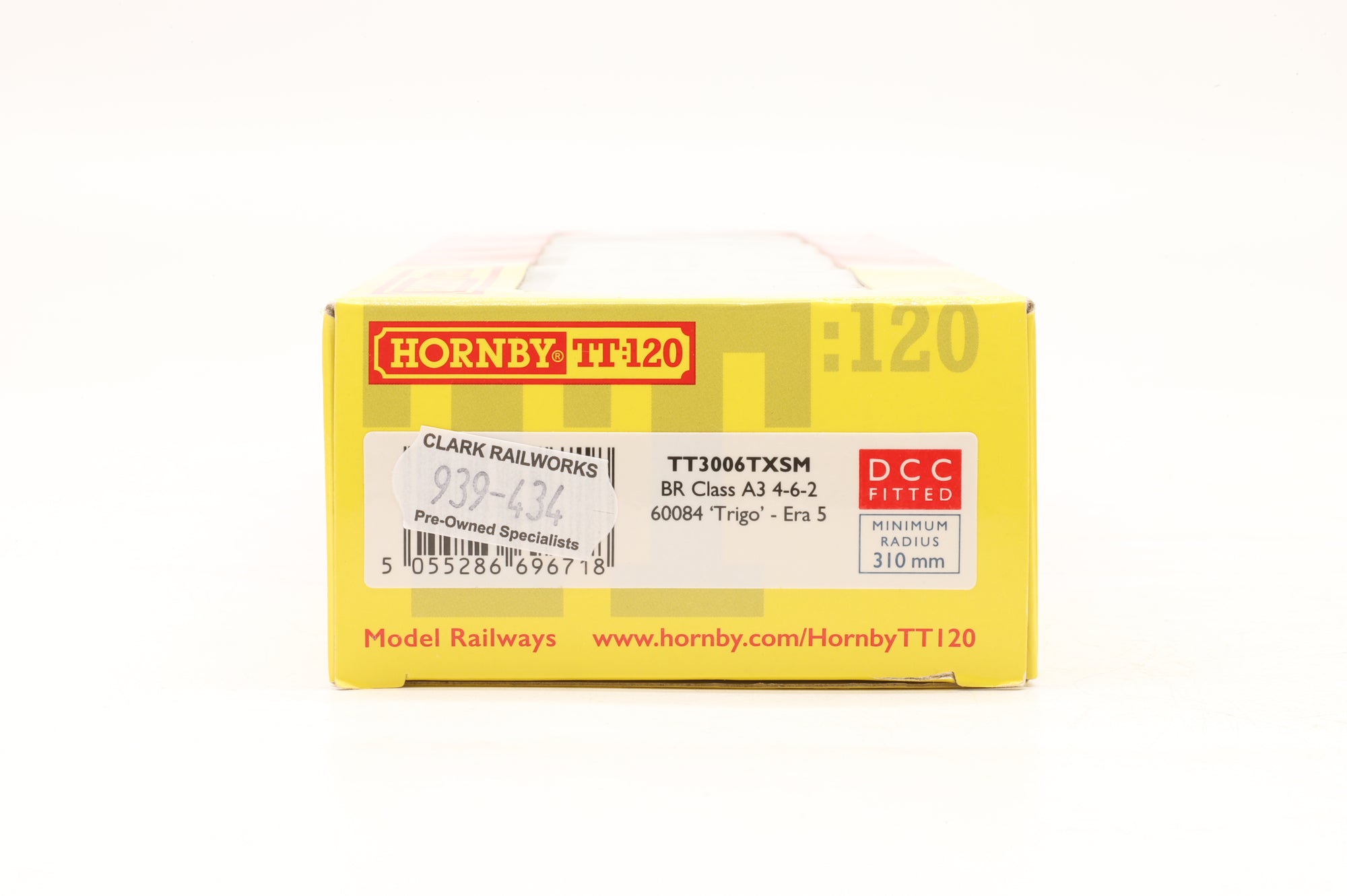 Hornby TT TT3006TXSM BR Class A3 4-6-2 60084 'Trigo' Era 5, DCC Sound