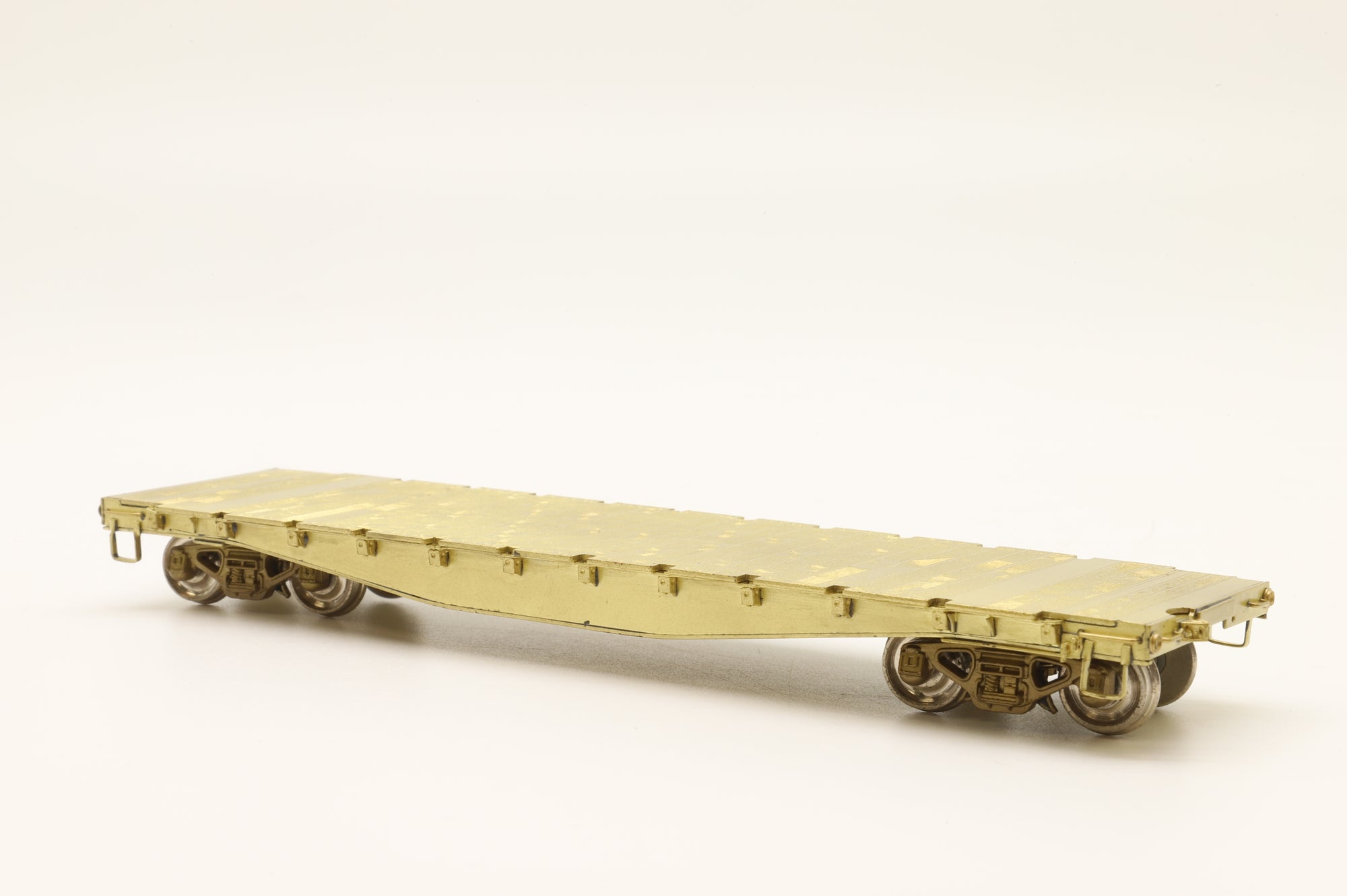 Overland Models HO Brass 1331 Union Pacific 40' Flat Car Unpainted