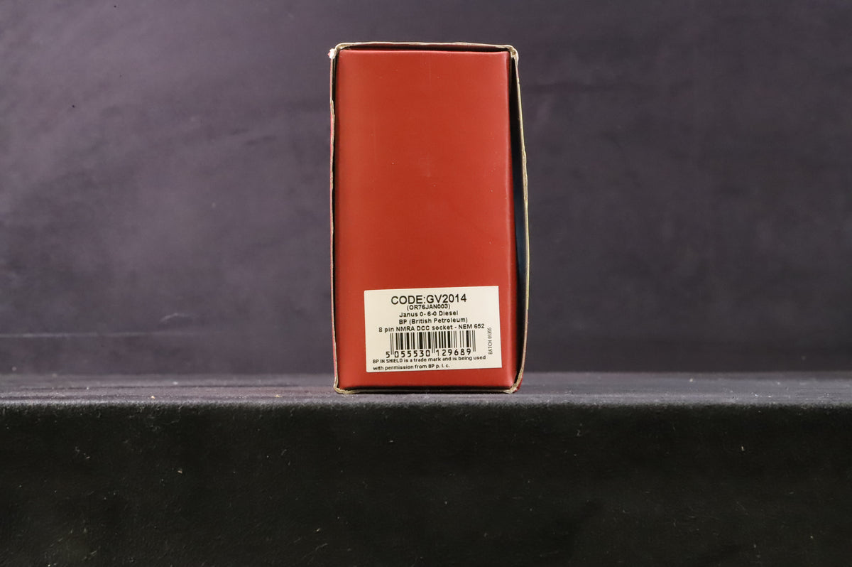 Oxford Rail OO GB2014/OR76JAN003 Janus 0-6-0 Shunter in BP Livery