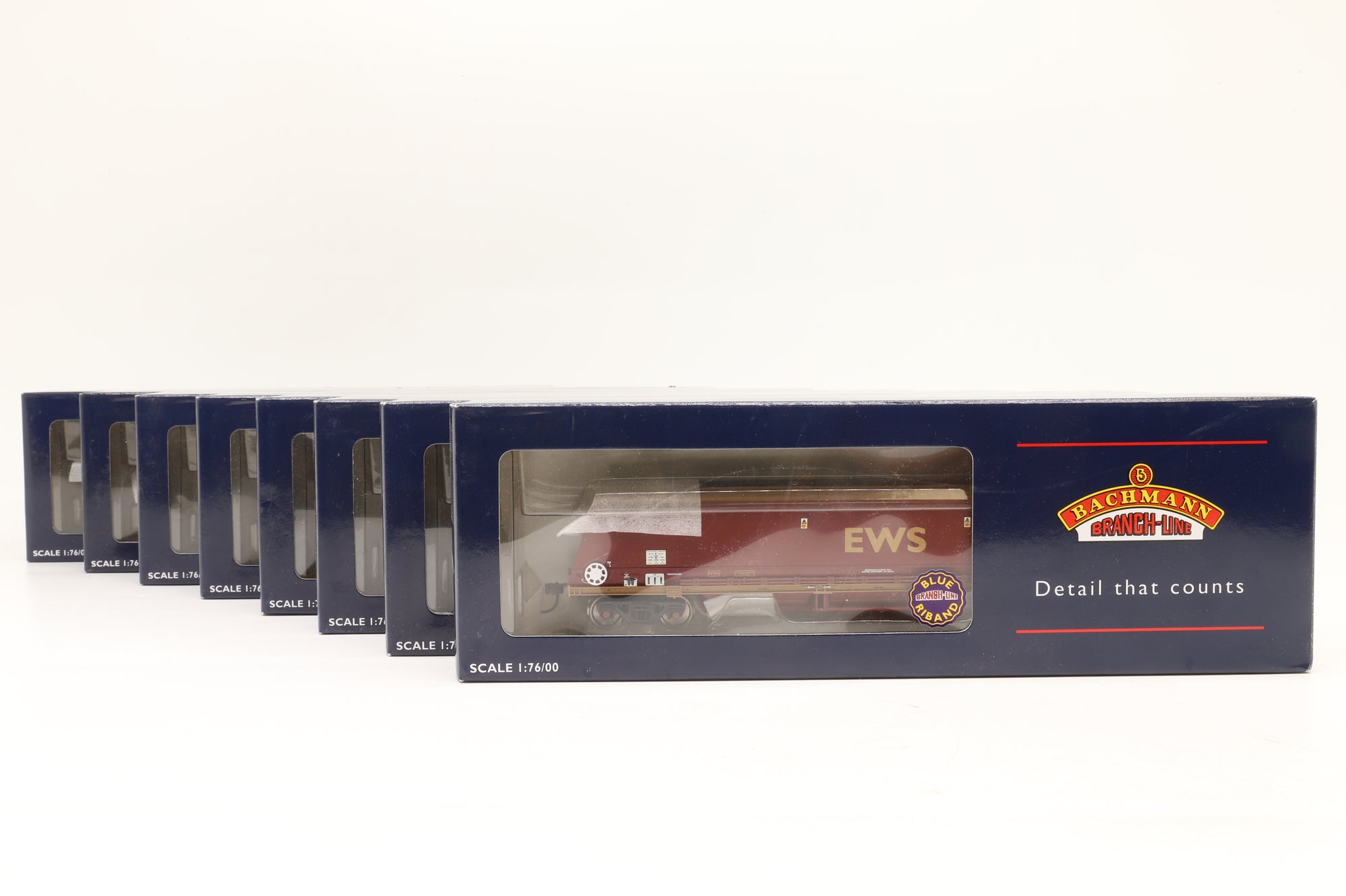 Bachmann OO 37-850 x8 Rake of 8 EWS 104T HTA Thrall Bulk Coal Hoppers