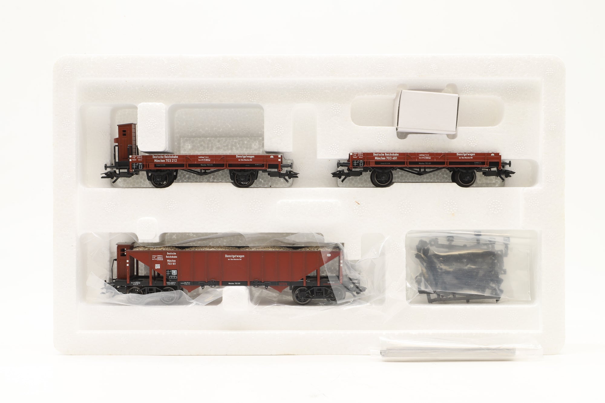 Marklin HO 47901 DR 'Track Maintenance Train with Hand Car' Set