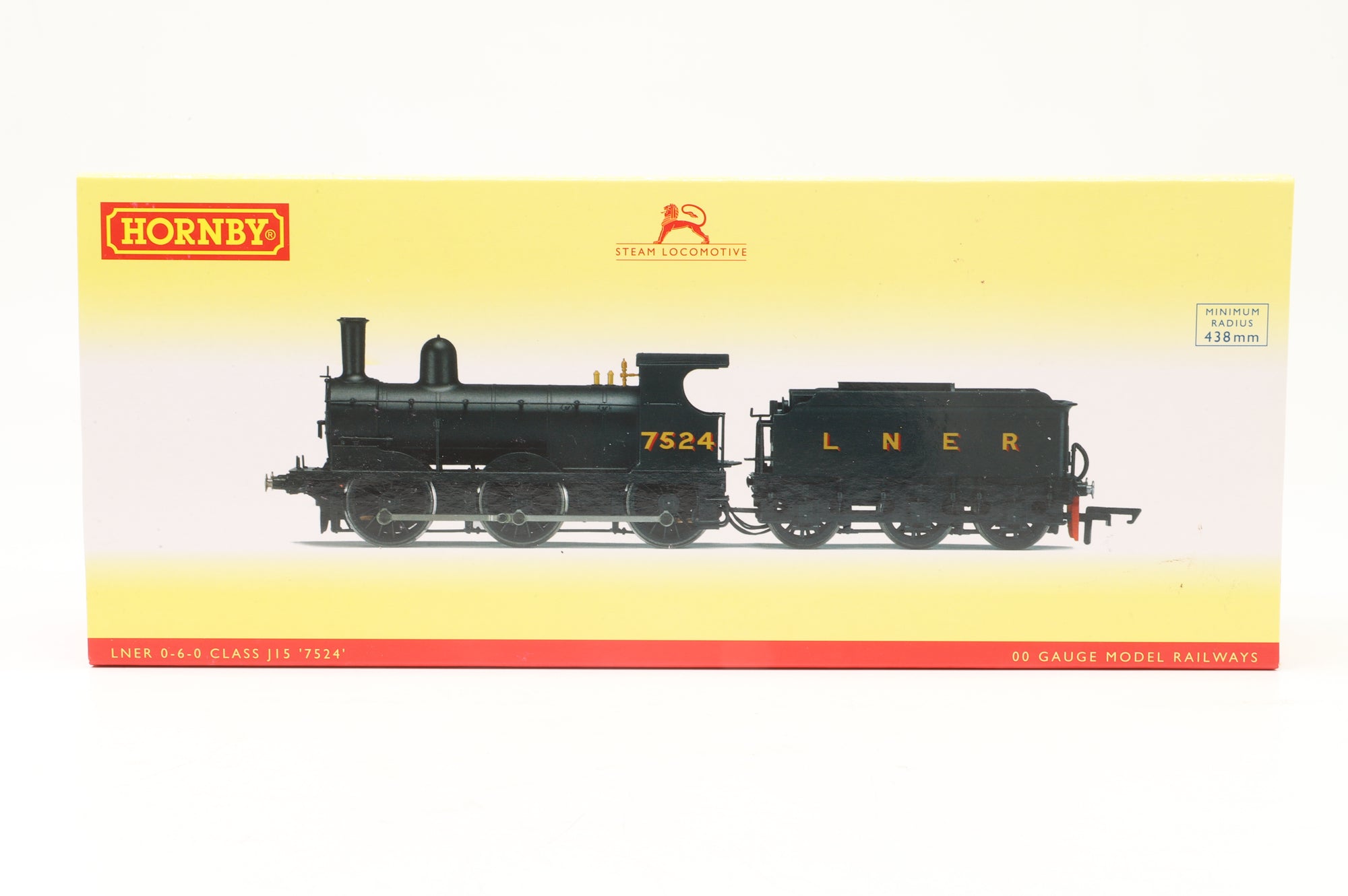 Hornby OO R3230 Class J15 '7524' Steam Locomotive LNER Black