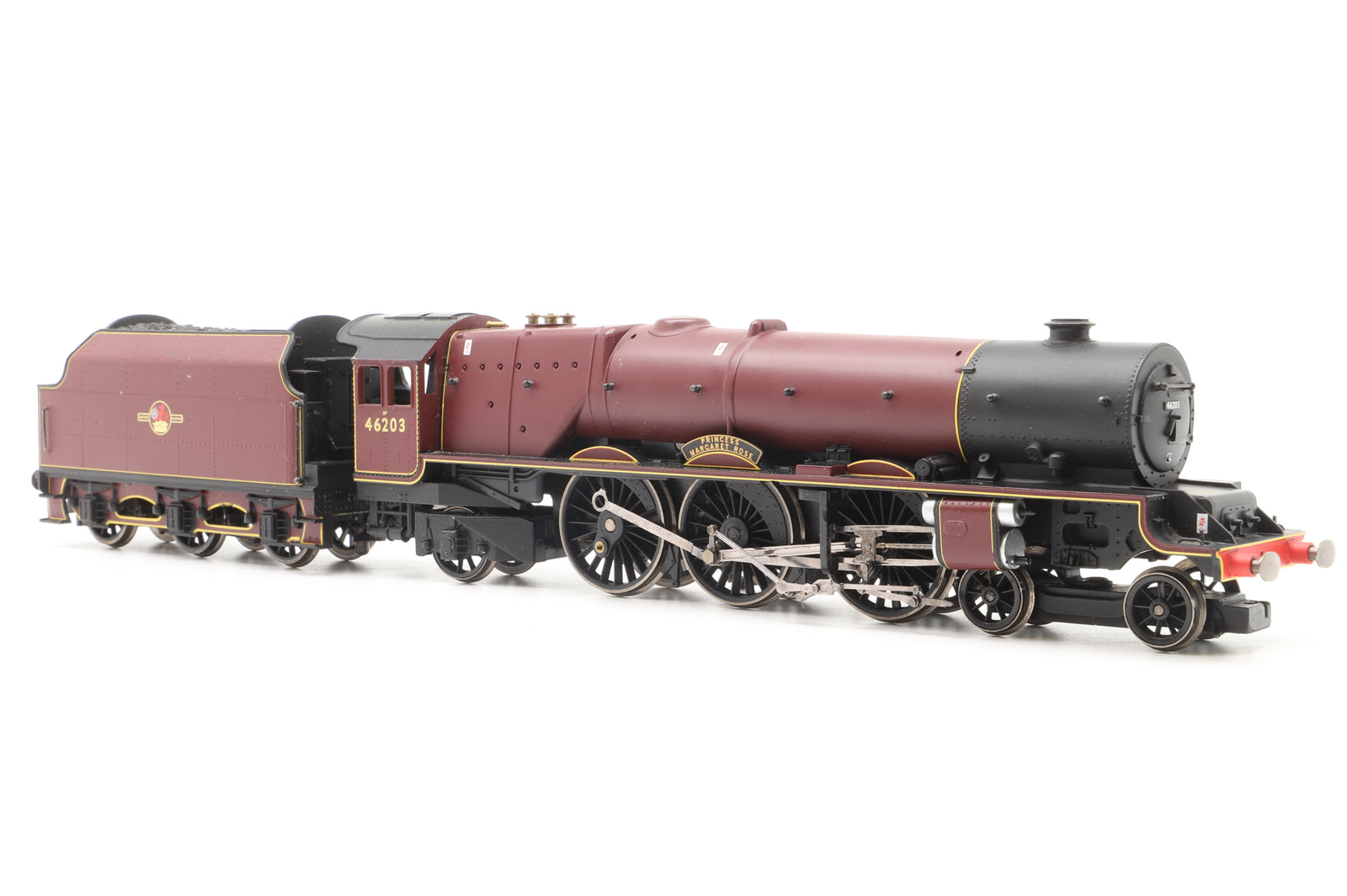 WORKSHOP Hornby OO Princess Royal Class 46203 'Princess Margaret Rose' in Lined BR Maroon w/ Late Crests - NON-RUNNER