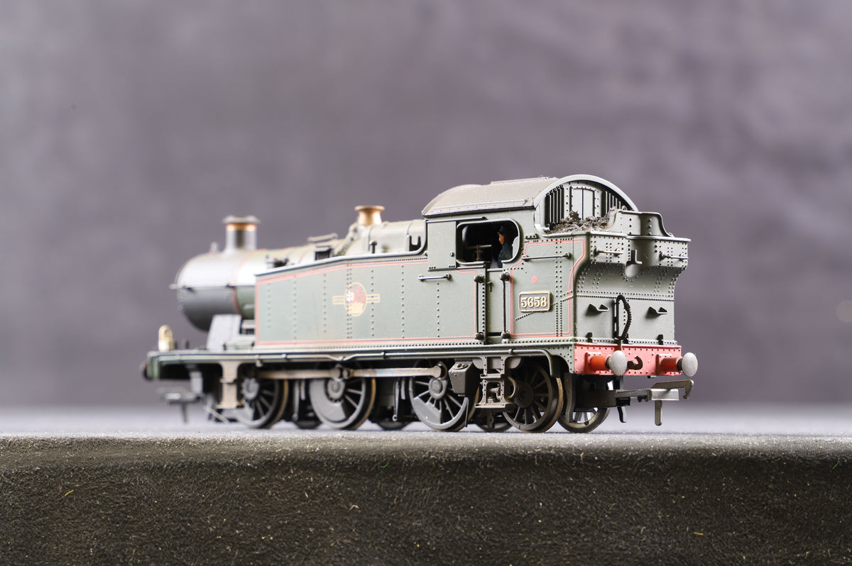 Bachmann OO 32-077 Class 56xx Tank &#39;5658&#39; BR Lined Green L/C