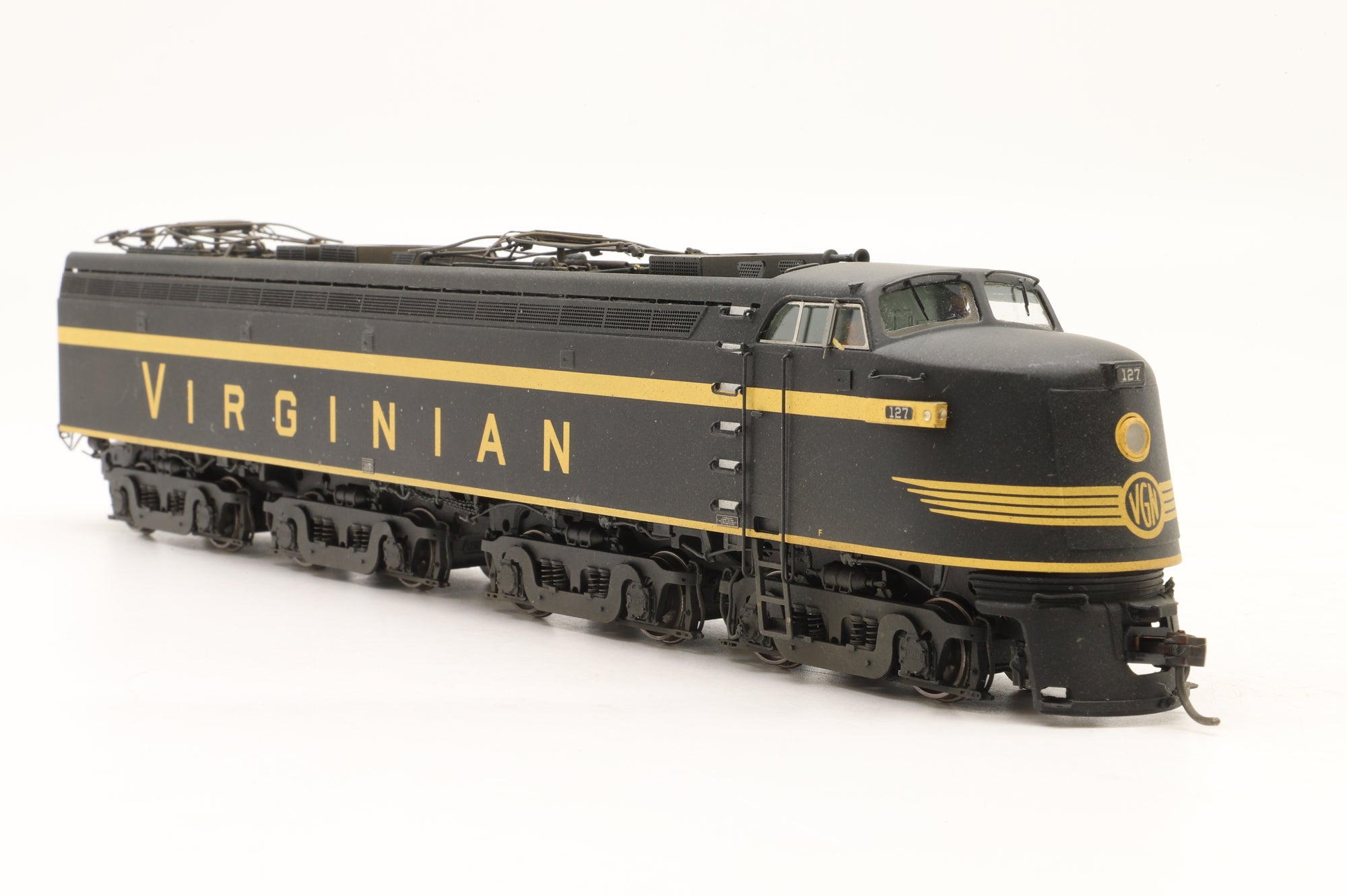 VGN HO Brass 127.1 Virginian EL-2B Electrics Factory Painted