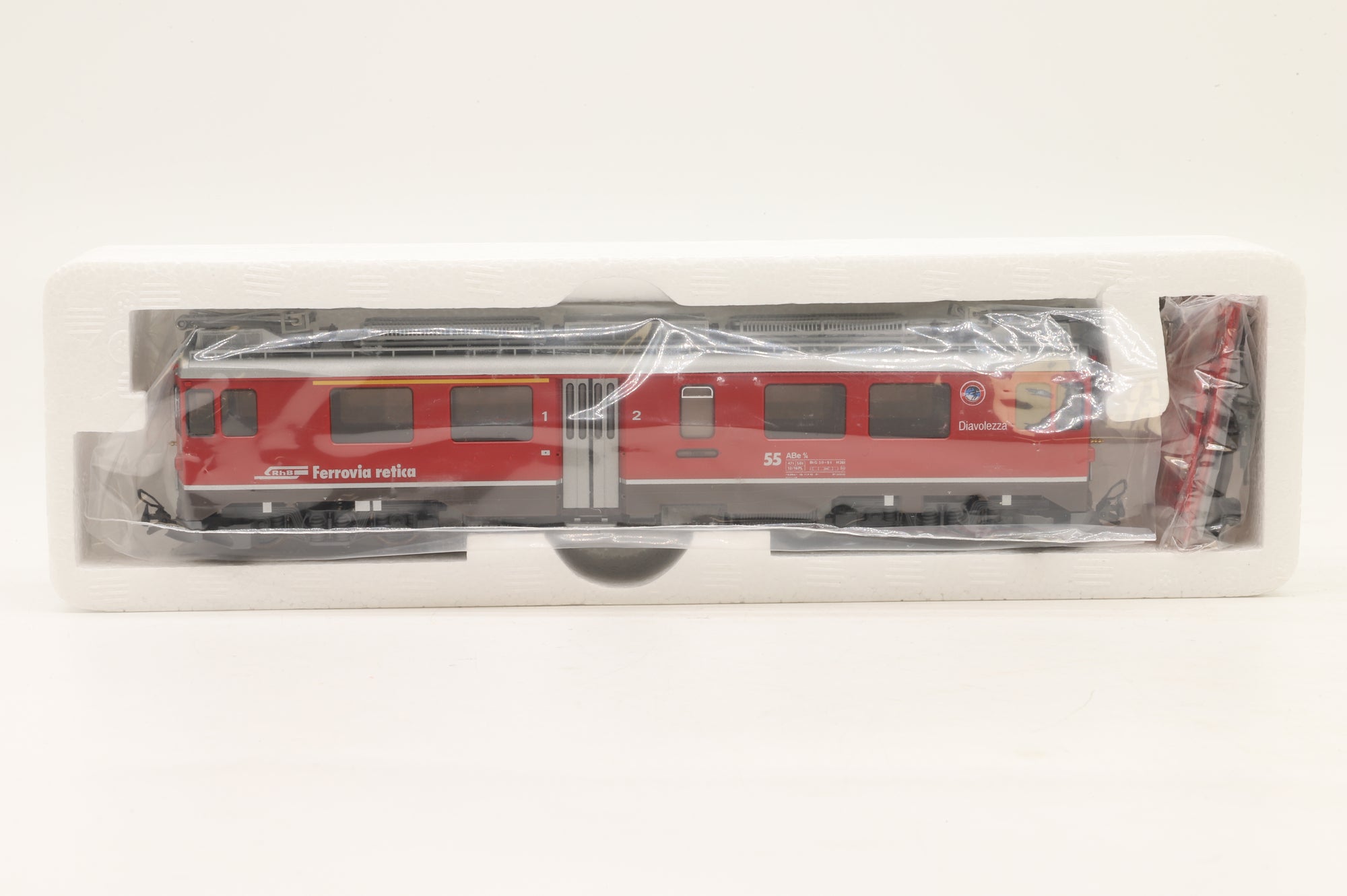 BEMO HOm 1269105 ABe 4/4 #55 'Diavolezza' in RhB Red