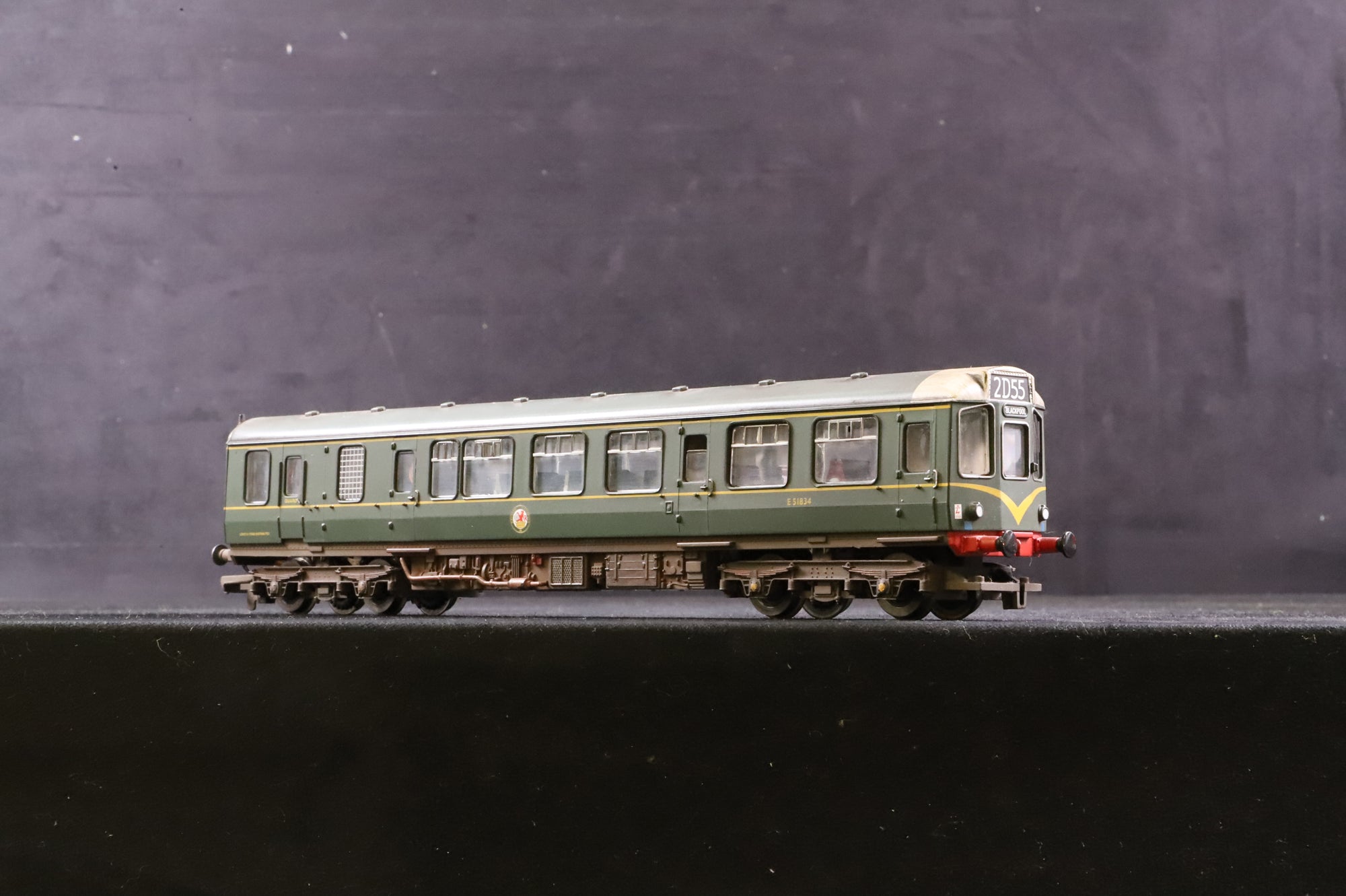Hornby OO R 3397B BR Class 110 3 Car DMU Weathered DCC Fitted