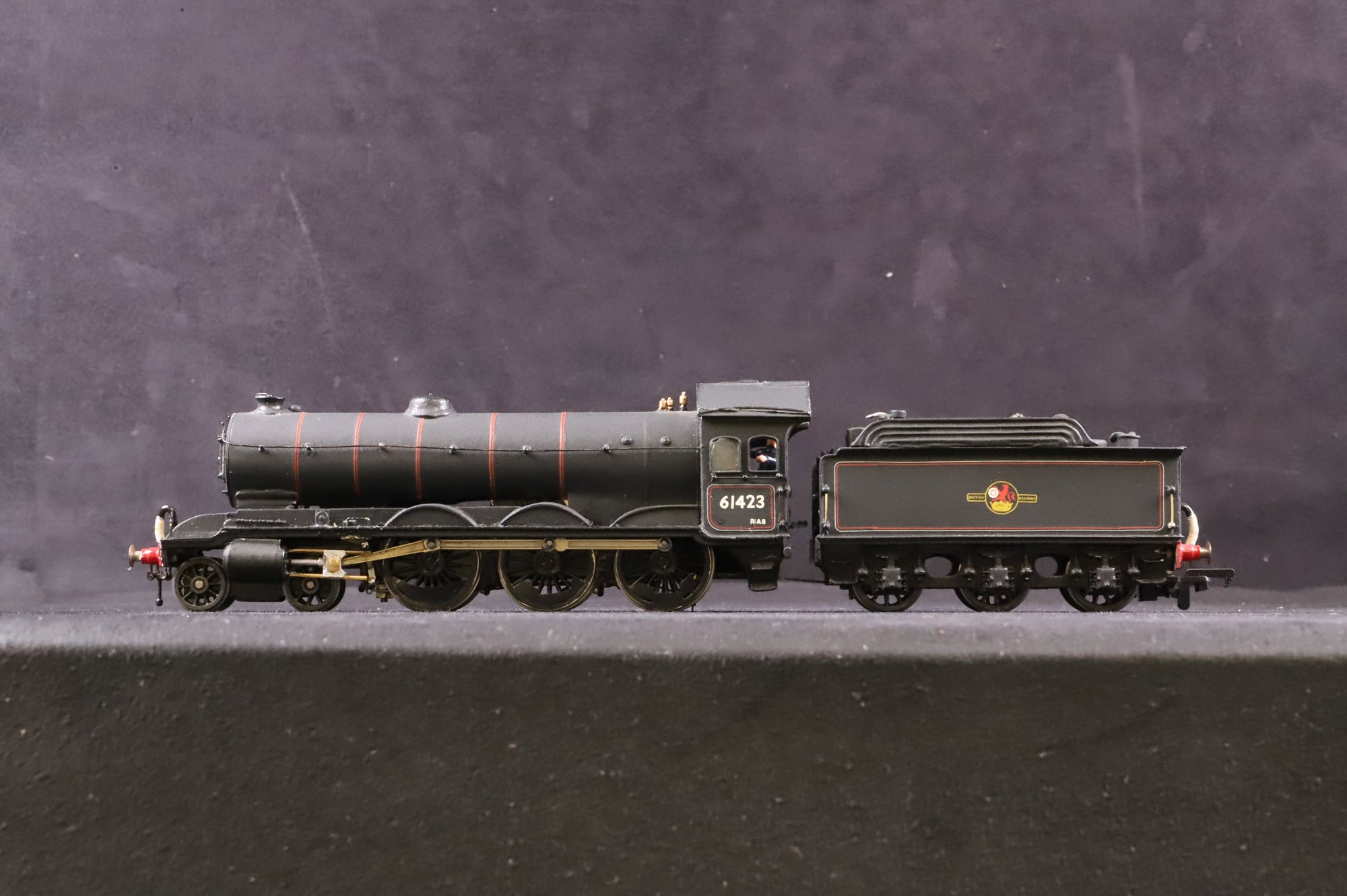 DJH OO K05 B16 Class '61423' BR Lined Black L/C Kit Built