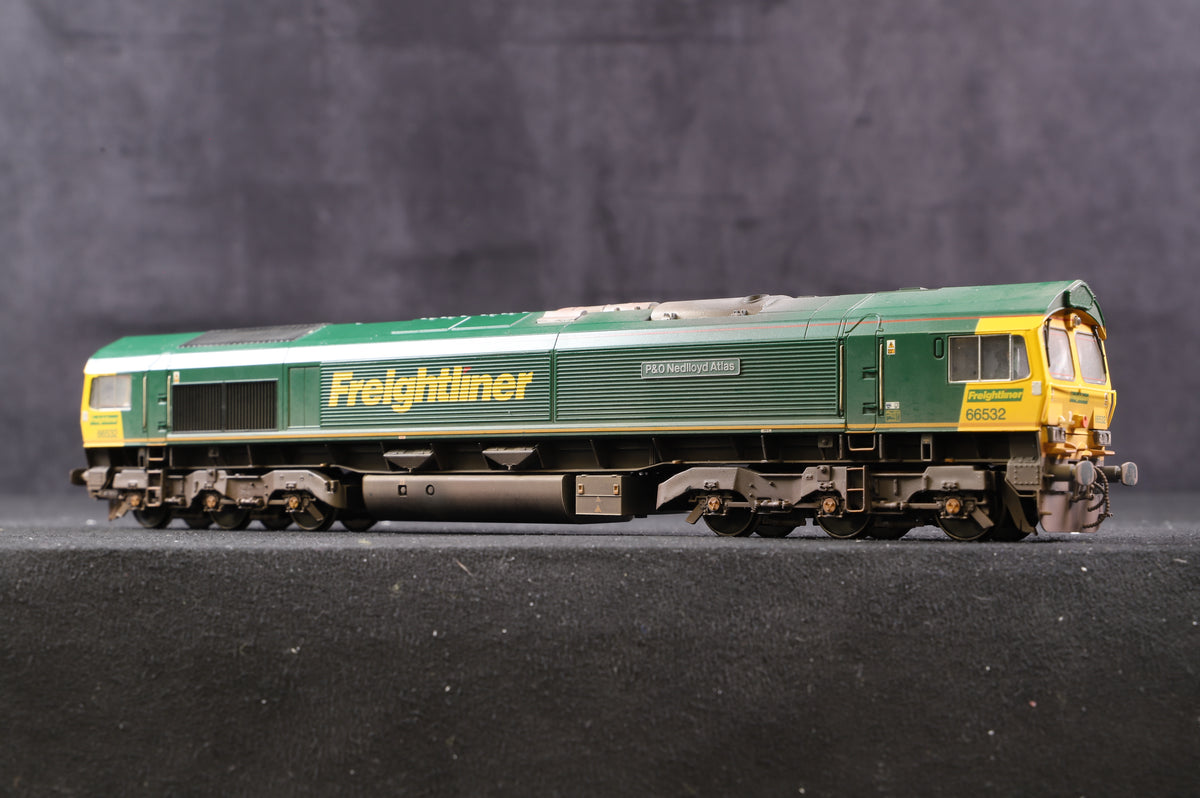 Bachmann OO 32-732 Class 66 &#39;66532&#39; &#39;P&amp;O Nedlloyd Atlas&#39; Freightliner