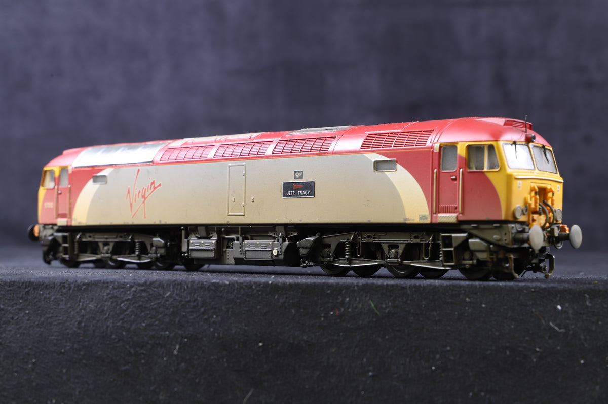 Bachmann OO 32-762DS Class 57/3 &#39;57312&#39; &#39;Jeff Tracy&#39; Virgin, Weathered, DCC