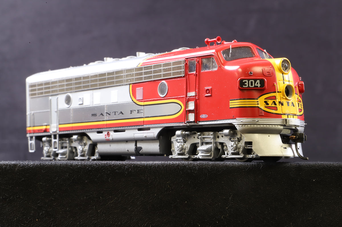 Athearn Genesis HO G1000A F-7A Phase 1 No.304 in Santa Fe Livery - DCC Sound