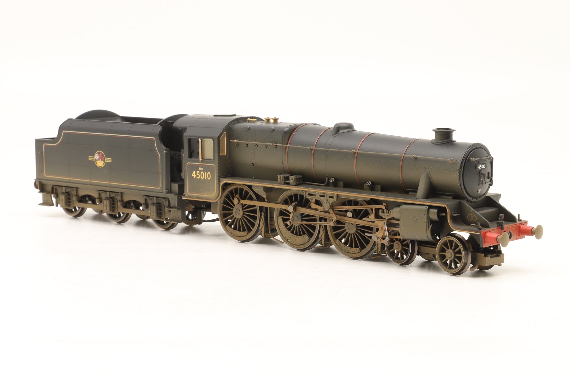 Hornby OO R2995XS BR Black 5 '45010' BR Lined Black L/C DCC Sound