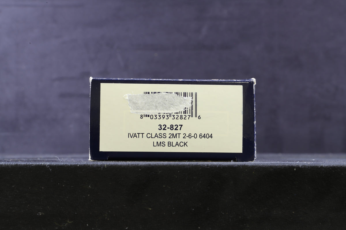 Bachmann OO 32-827 Ivatt Class 2MT 2-6-0 &#39;6404&#39; LMS Black