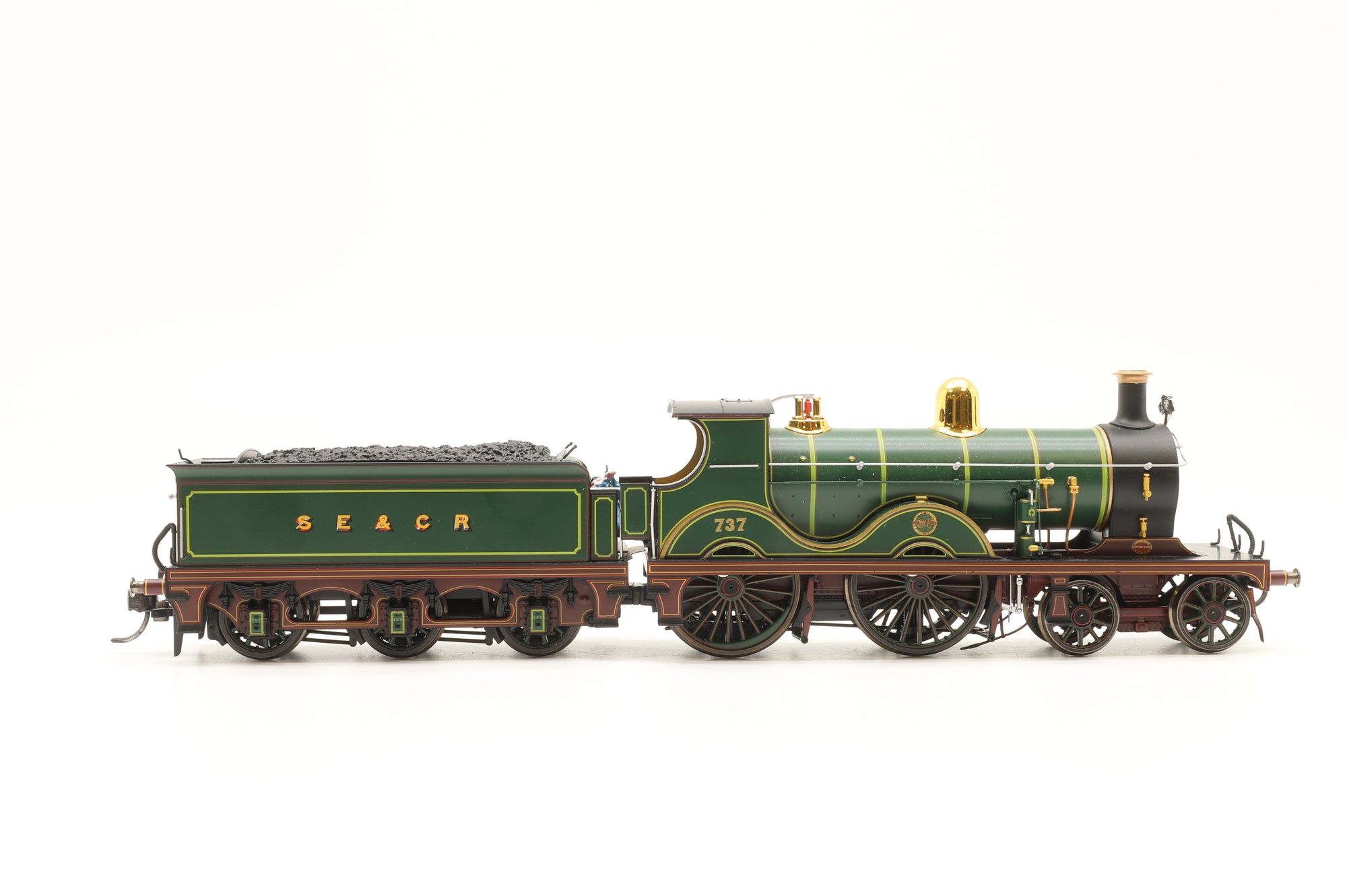 Dapol/Locomotion OO 4S-027-NRM02 D Class SECR '737' Museum Preserved  Semi Gloss Finish, NRM Excl., DCC Fitted