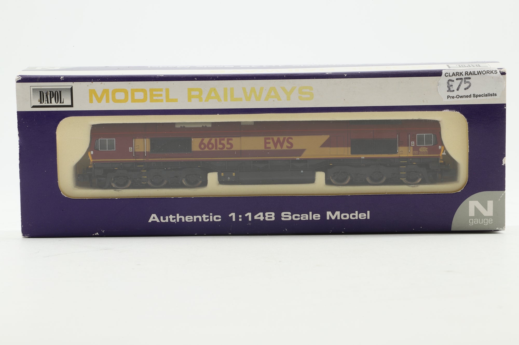 Dapol N ND-032 Class 66 EWS '66155'
