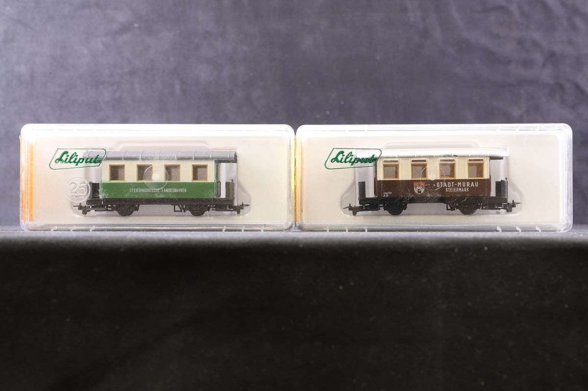 Lilliput HOe Rake Of 4 StLB Coaches