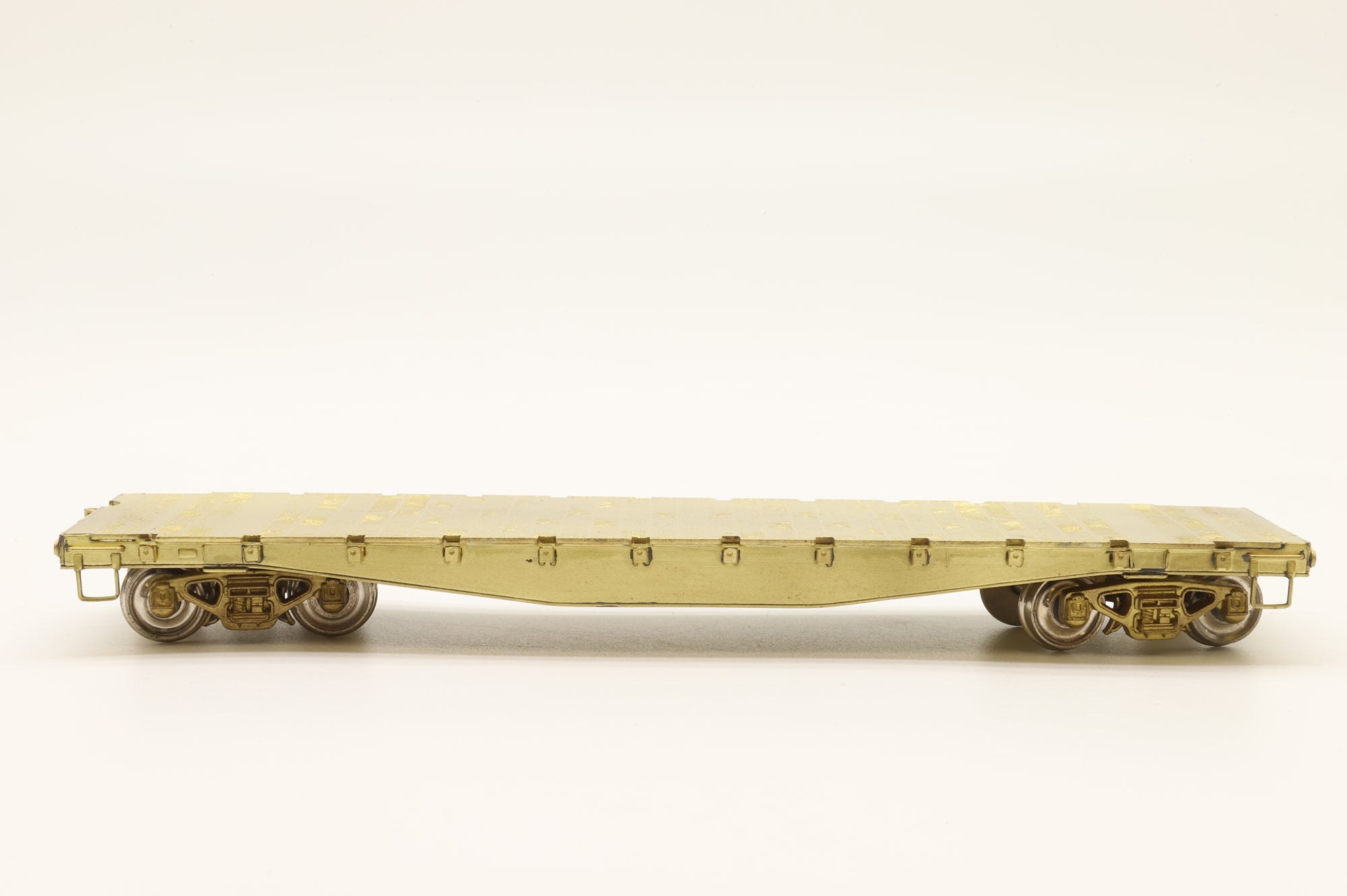 Overland Models HO Brass 1331 Union Pacific 40' Flat Car Unpainted