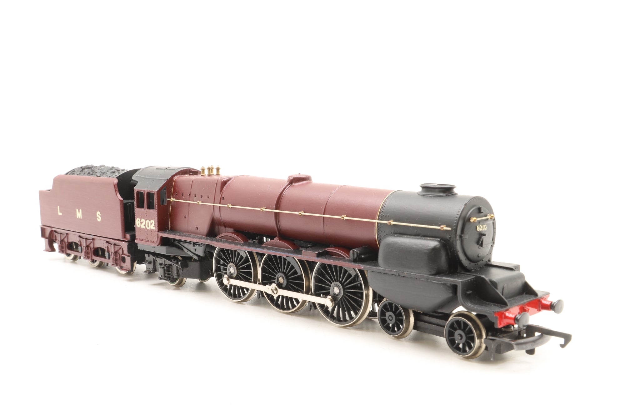 Modified Hornby OO Turbomotive '6202' LMS Maroon