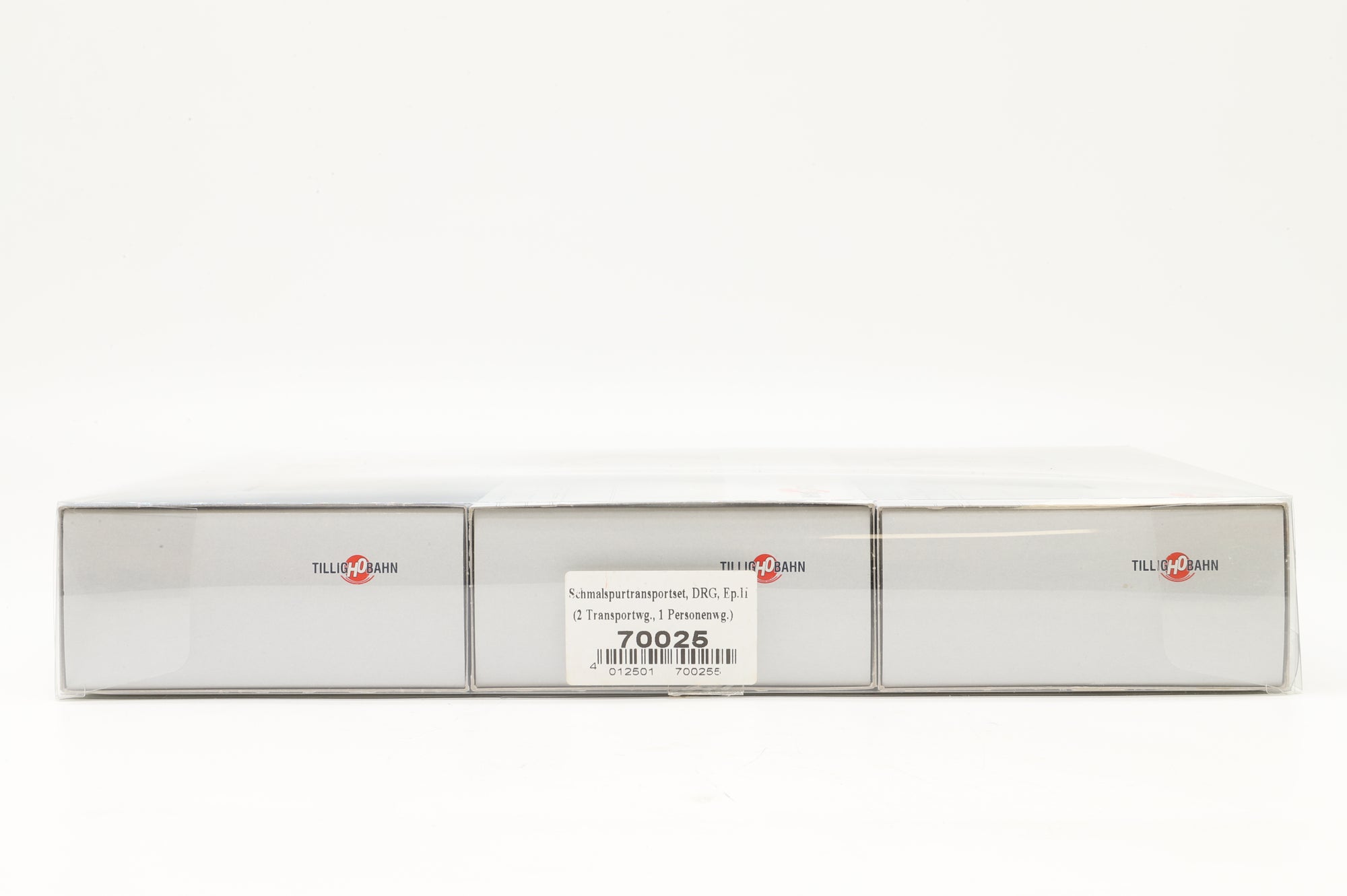 Tilligbahn HO 70025 Set of 2x DRG Flat Wagons & 1x Coach