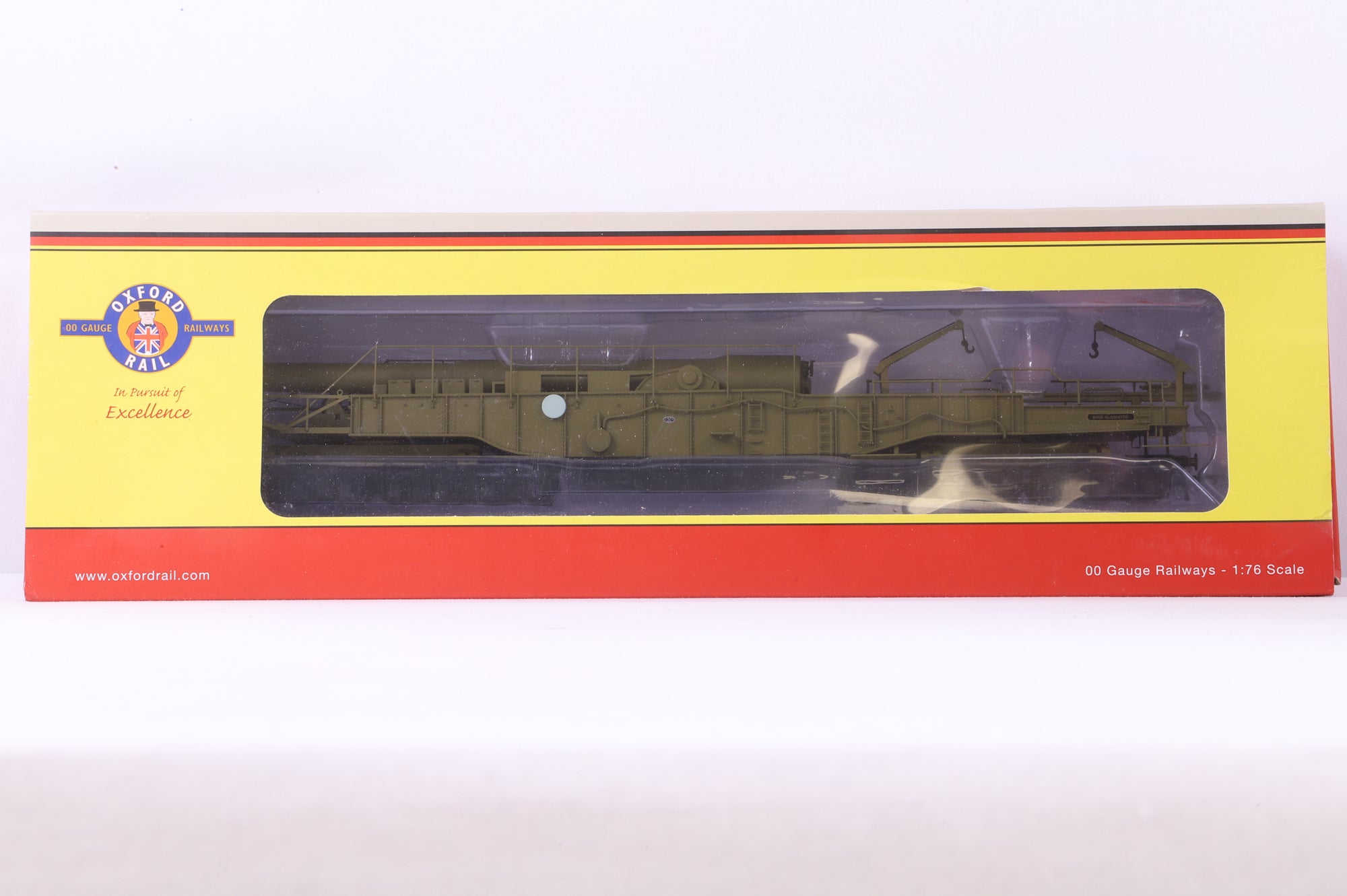 Oxford Rails OO OR76BOO02 Railgun Gladiator WWII