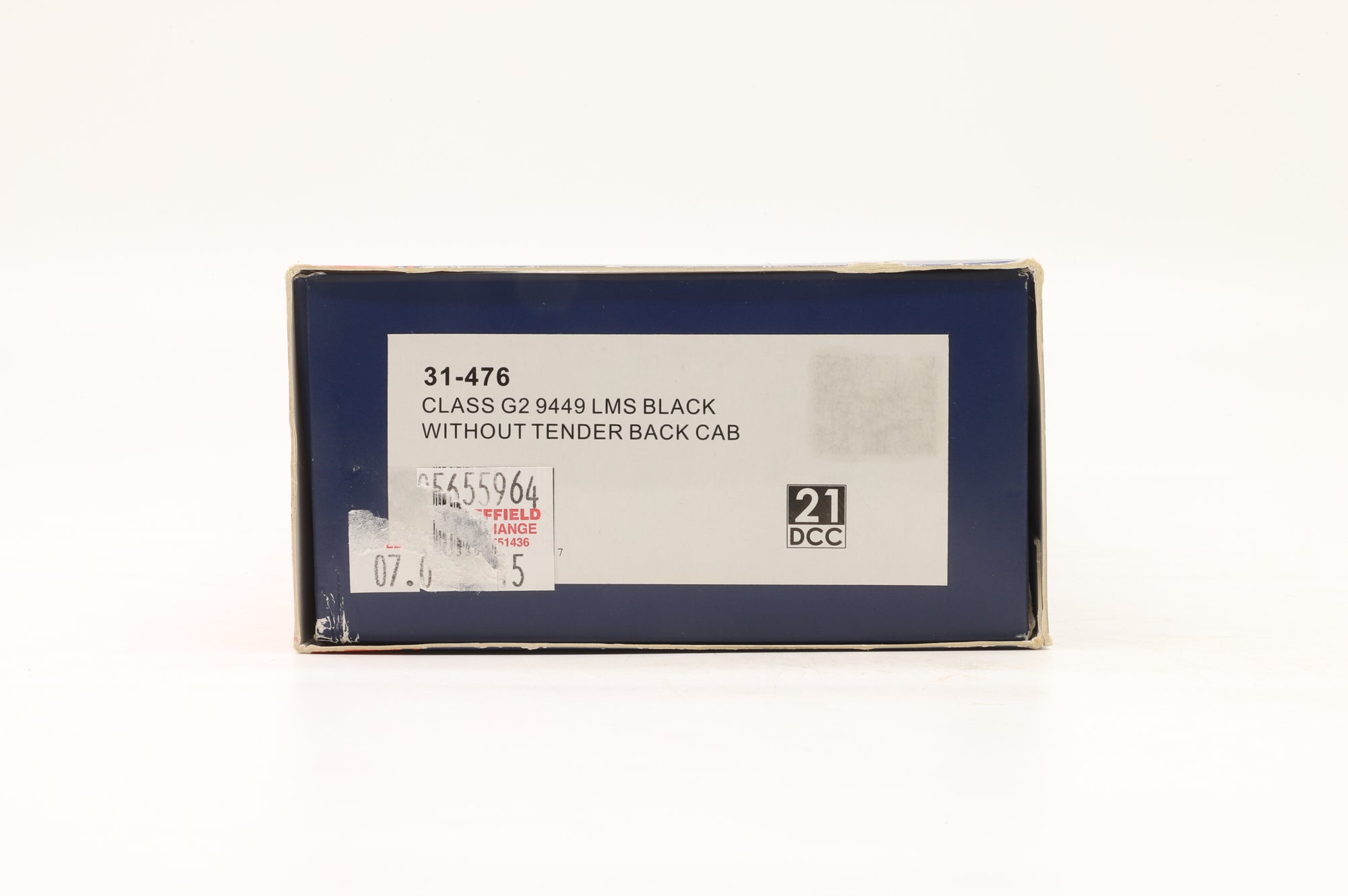 Bachmann OO 31-476 Class G2 '9449' LMS Black Without Tender Back Cab
