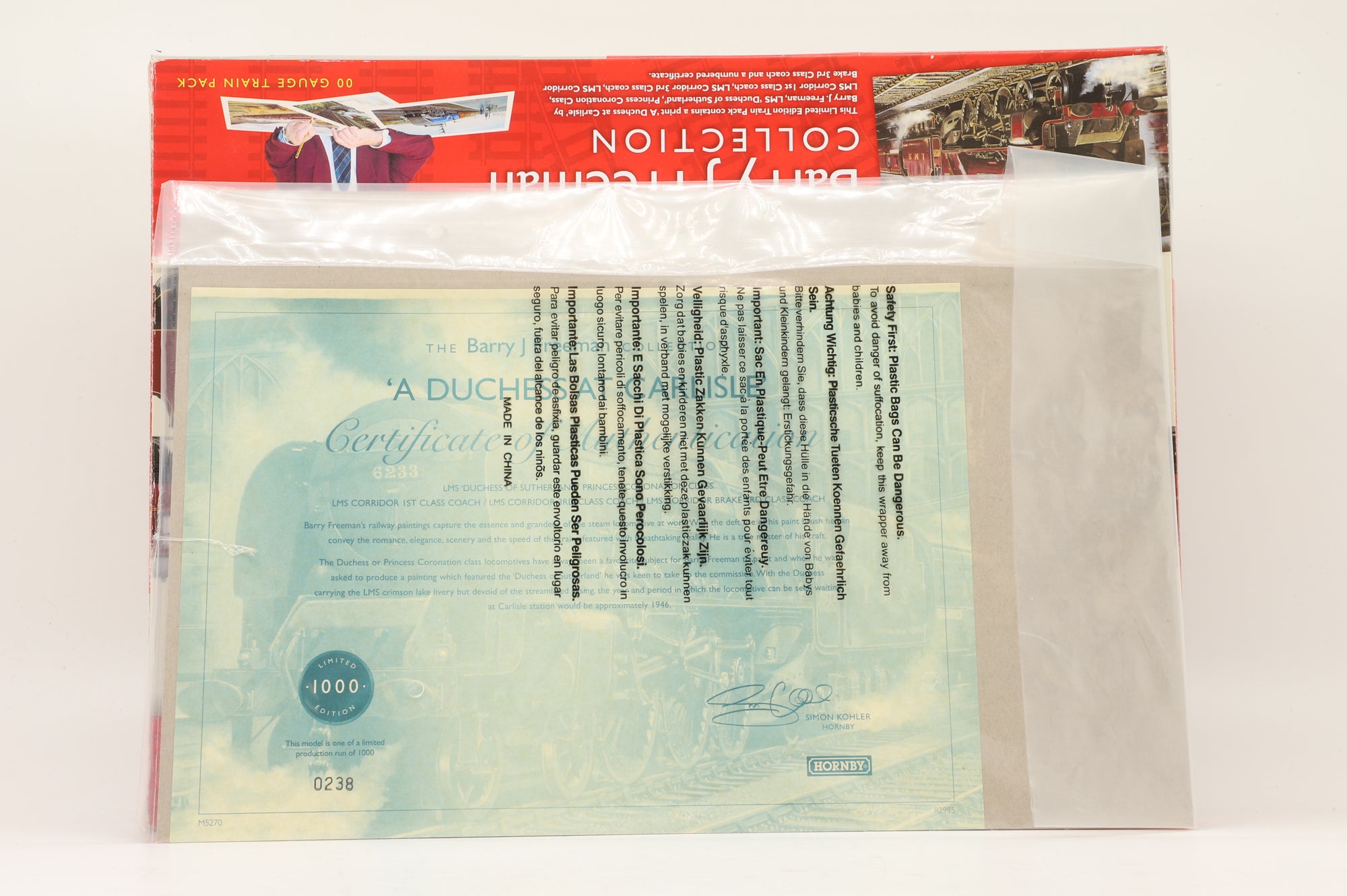 Hornby OO R2985 'A Duchess at Carlisle' Train Pack, Limited Edition 238/1000