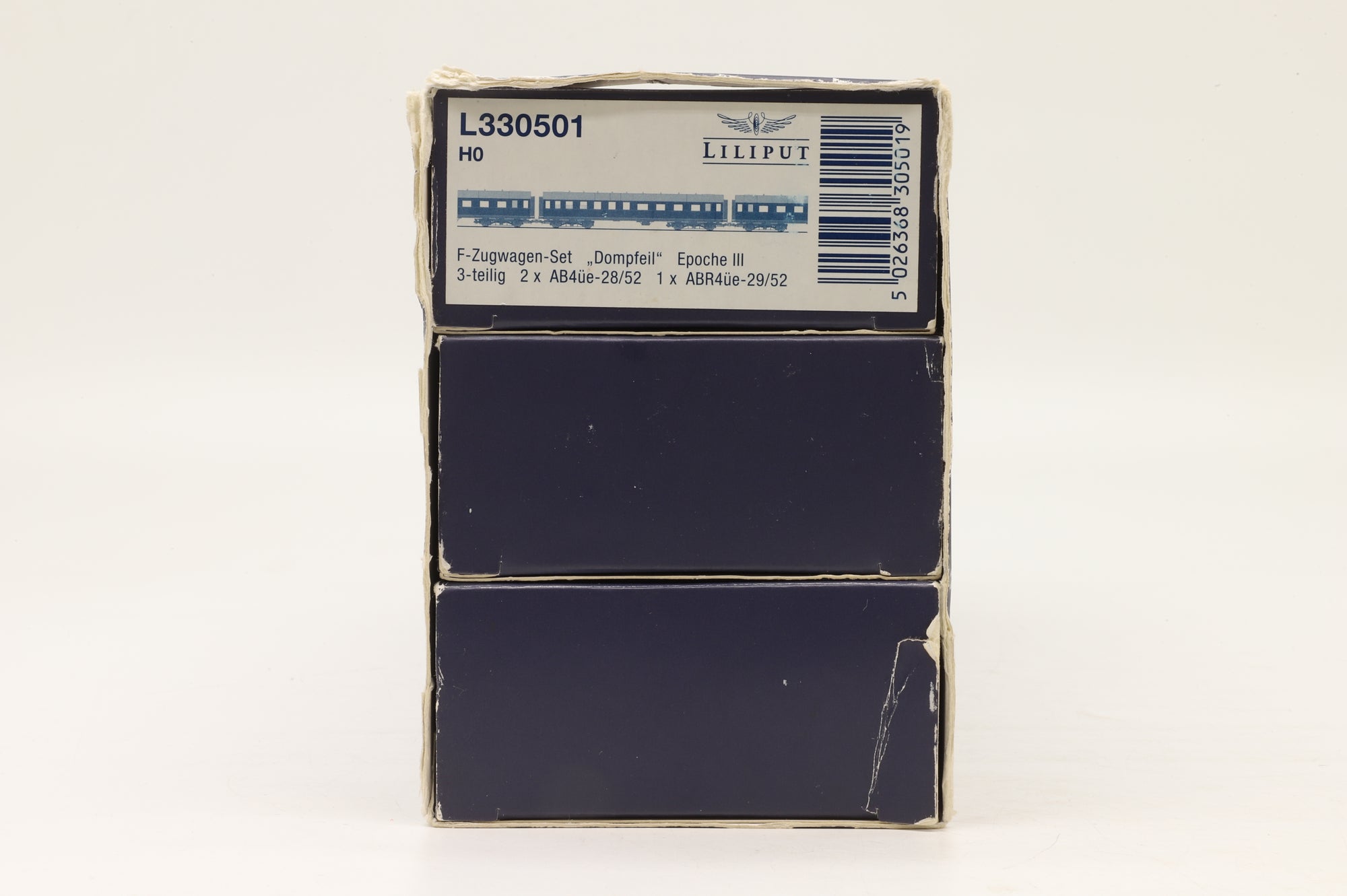 Liliput HO L330501 DB 'Dompfeil' Triple Coach Pack