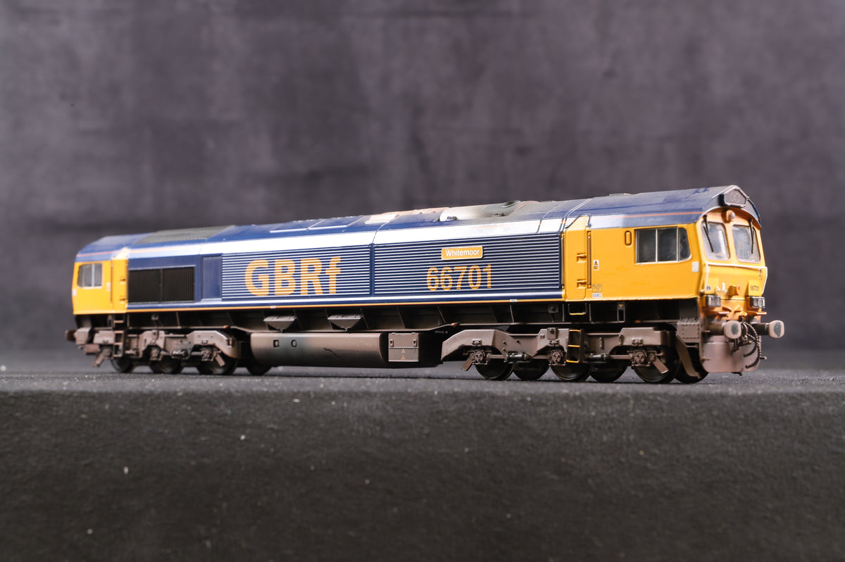 Bachmann OO 32-727 Class 66 &#39;66701&#39; Diesel GBRf Weathered