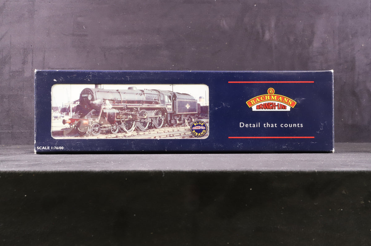 Bachmann OO 32-505 Standard Class 5MT &#39;73069&#39; Plain Black BR1C Tender Weathered