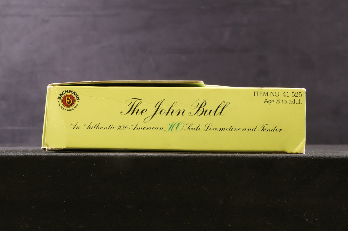 Bachmann HO 41-525 The John Bull 0-4-0 Steam Locomotive &amp; Tender