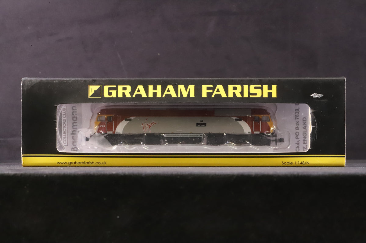 Graham Farish N 371-650A Class 57/3 &#39;57306&#39; &#39;Jeff Tracy&#39; Virgin