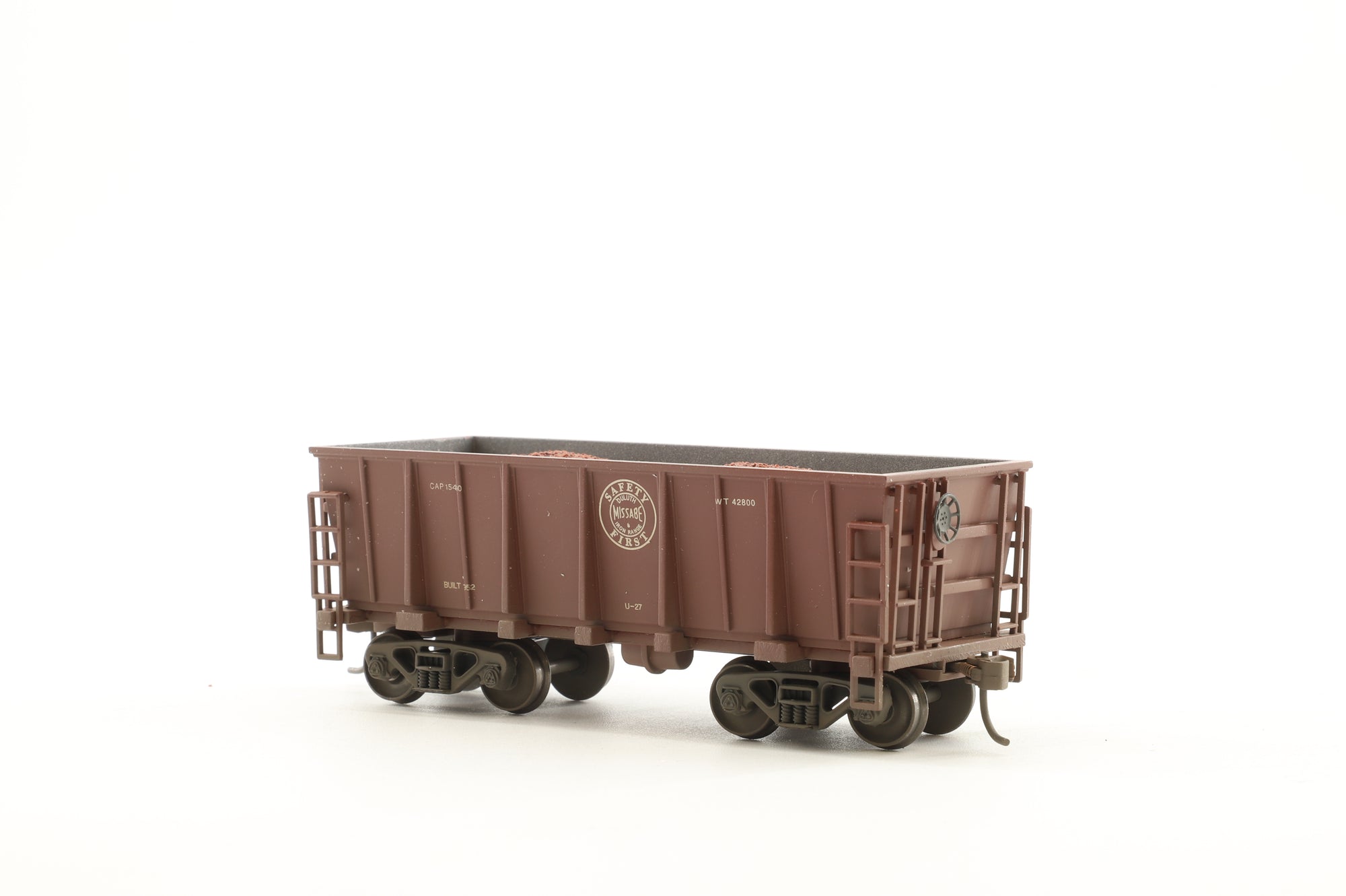 Bachmann HO 18644 Duluth Missabe & Iron Range Cars Weathered 12 Pack
