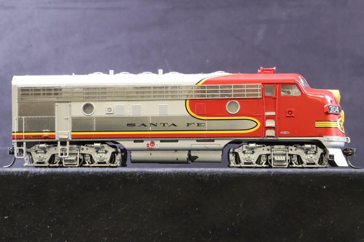 Athearn Genesis HO G1000A F-7A Phase 1 No.304 in Santa Fe Livery - DCC Sound