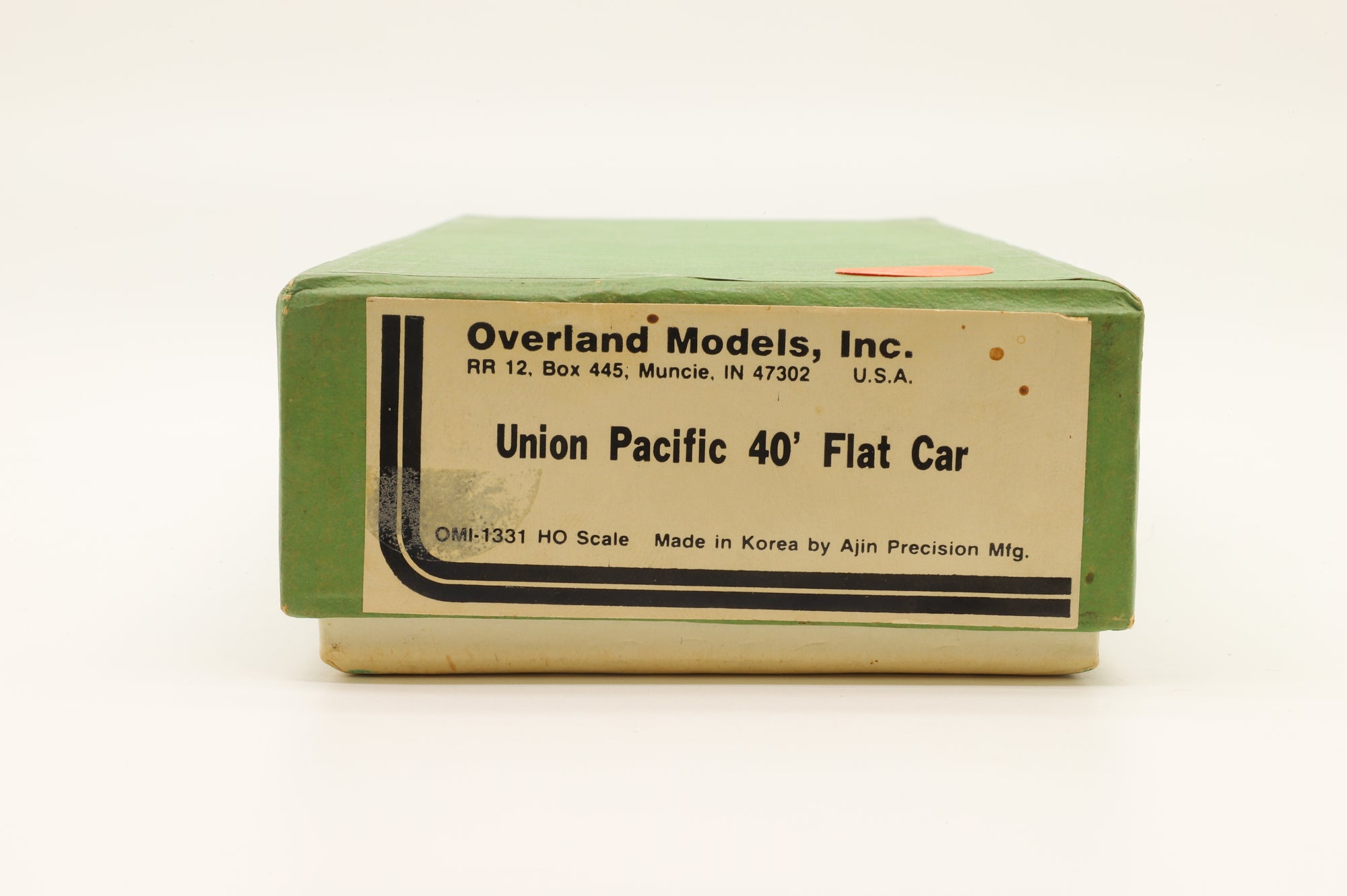 Overland Models HO Brass 1331 Union Pacific 40' Flat Car Unpainted