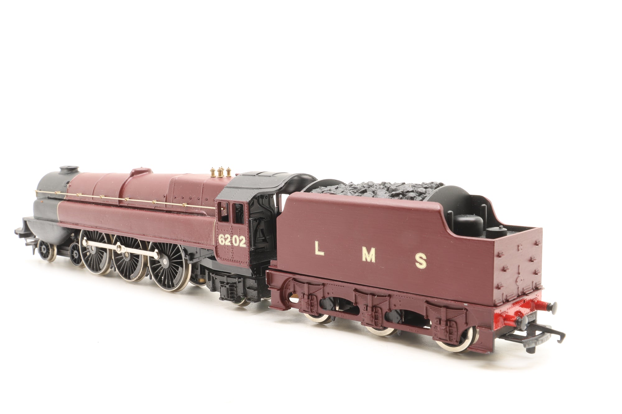 Modified Hornby OO Turbomotive '6202' LMS Maroon