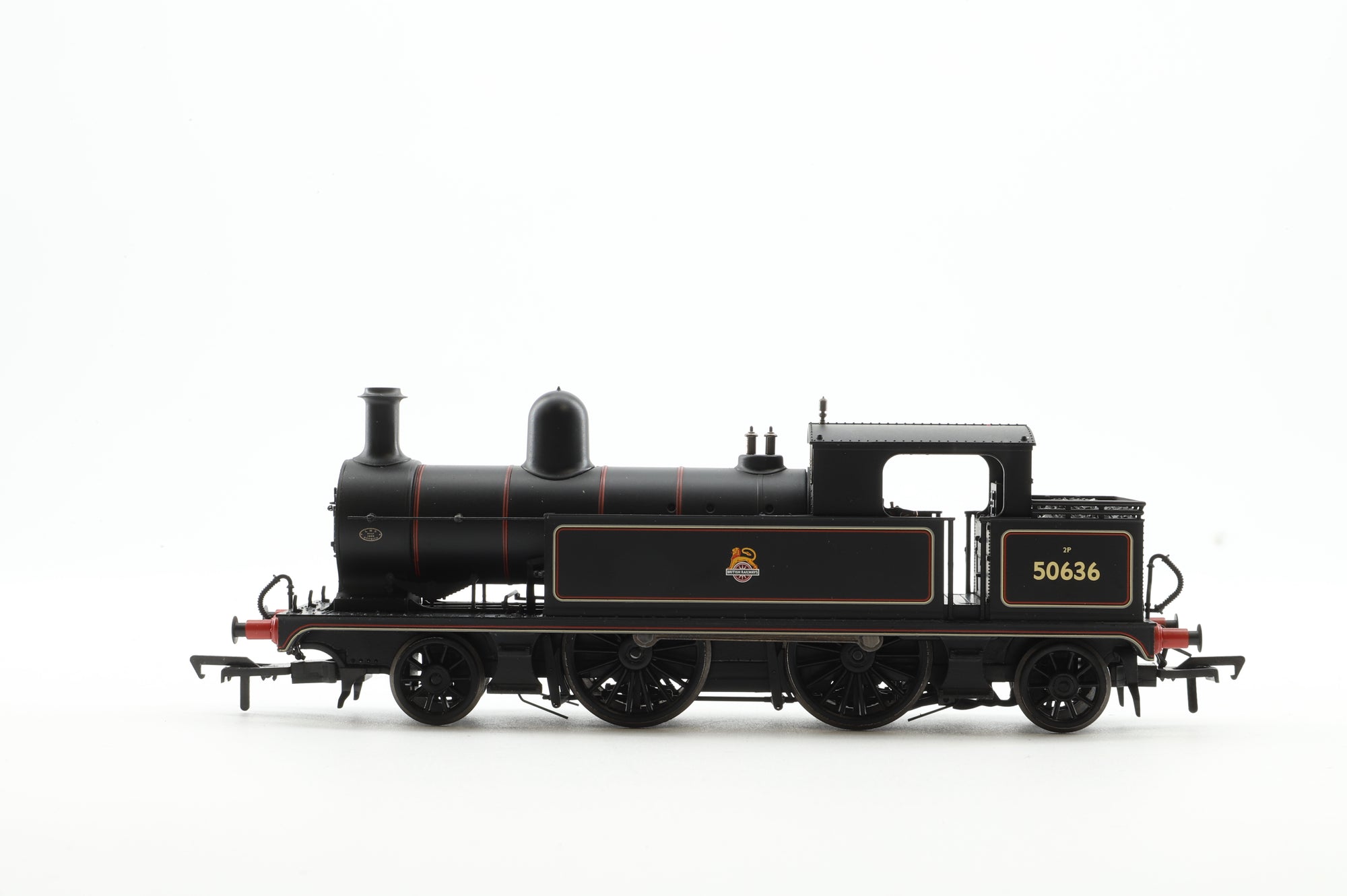 Bachmann OO 31-166 L&YR 2-4-2 Tank 50636 in Lined BR Black w/ Early Crests