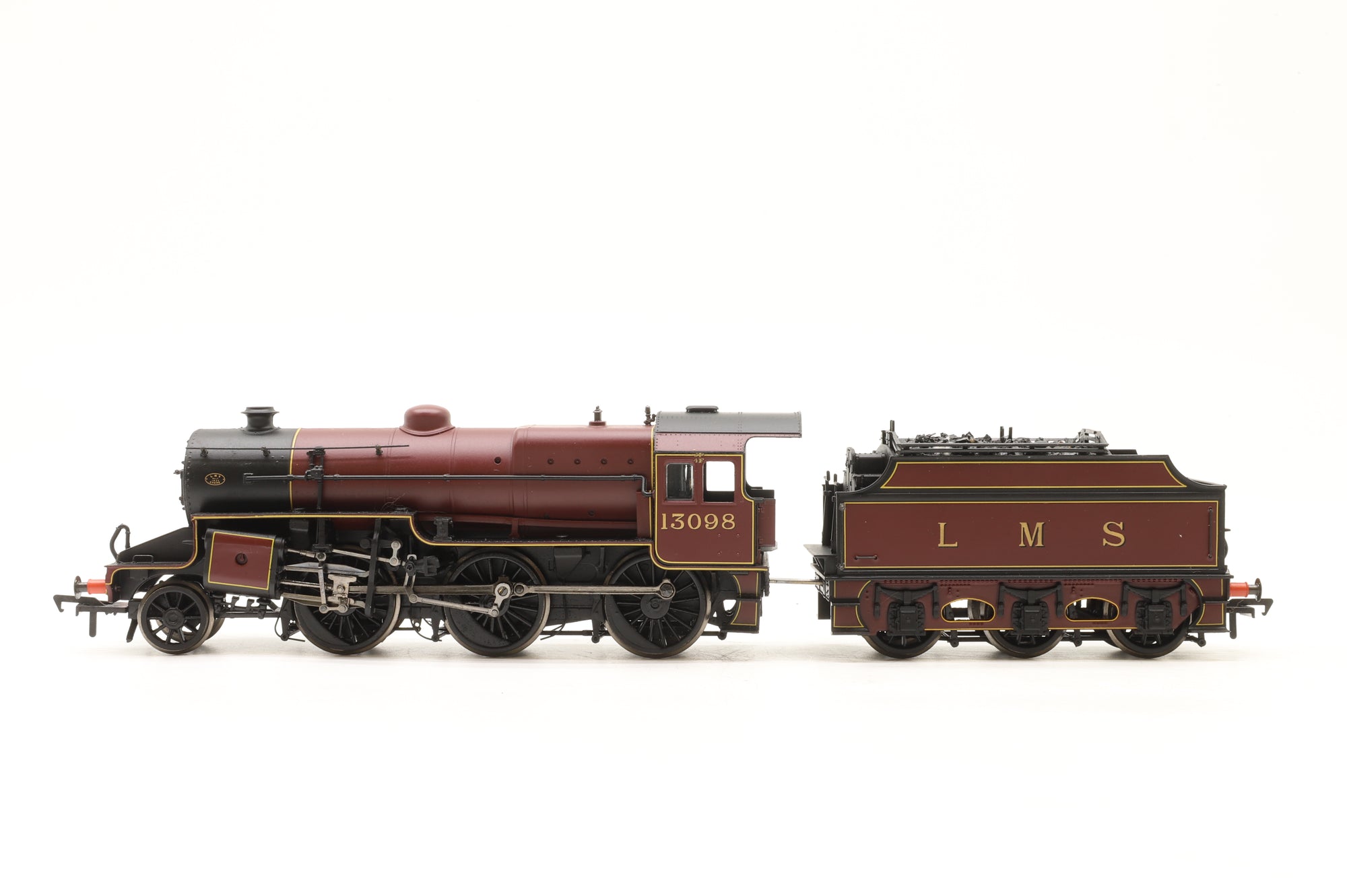 Bachmann OO 32-175 2-6-0 Crab No. 13098 LMS Crimson without Coal Rail