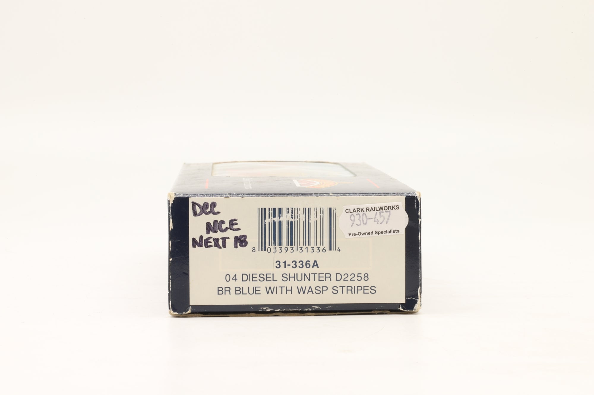 Bachmann OO 31-336A Class 04 Diesel Shunter 'D2258' BR Blue With Wasp Stripes DCC Fitted
