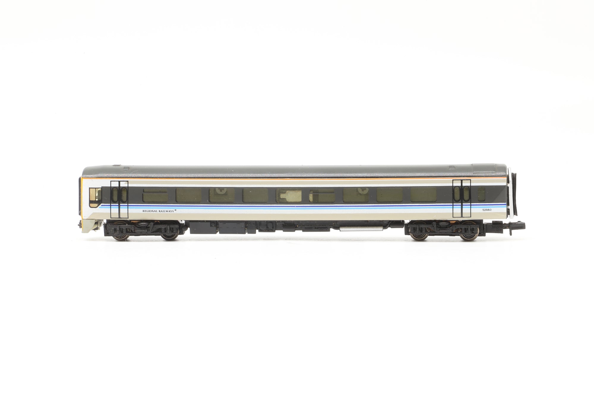 Graham Farish N 0887/8707 2x Class 158 2-Car DMU Sets in BR Regional Livery - Weathered