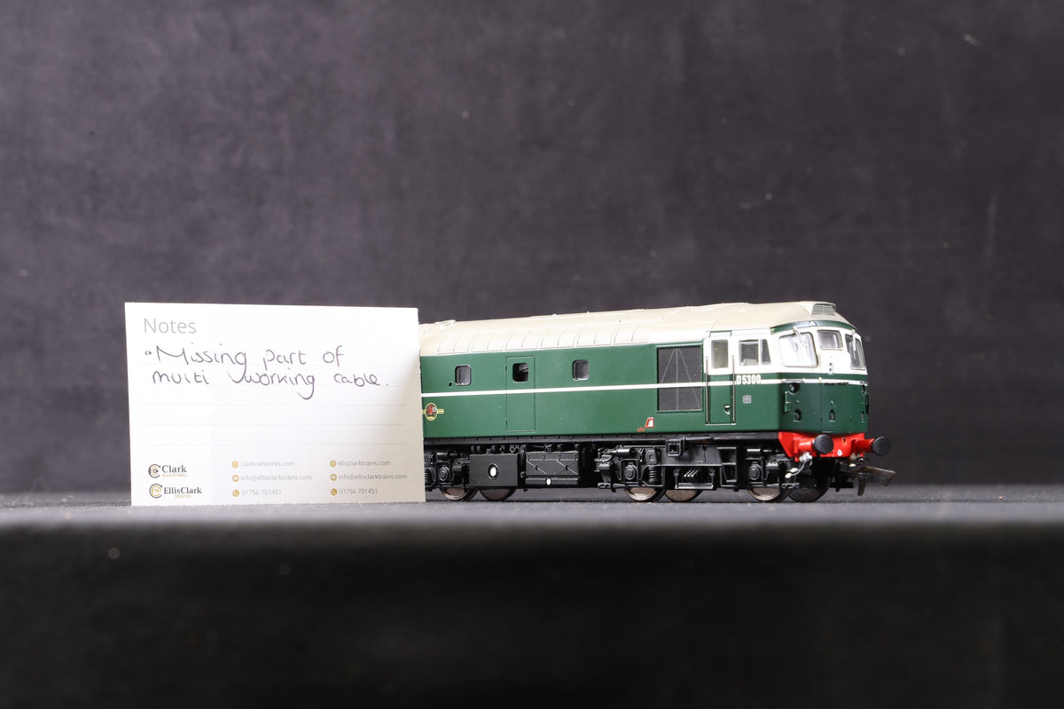 Heljan OO 2660 Class 26 &#39;D5300&#39; BR Green L/C Semi-Gloss